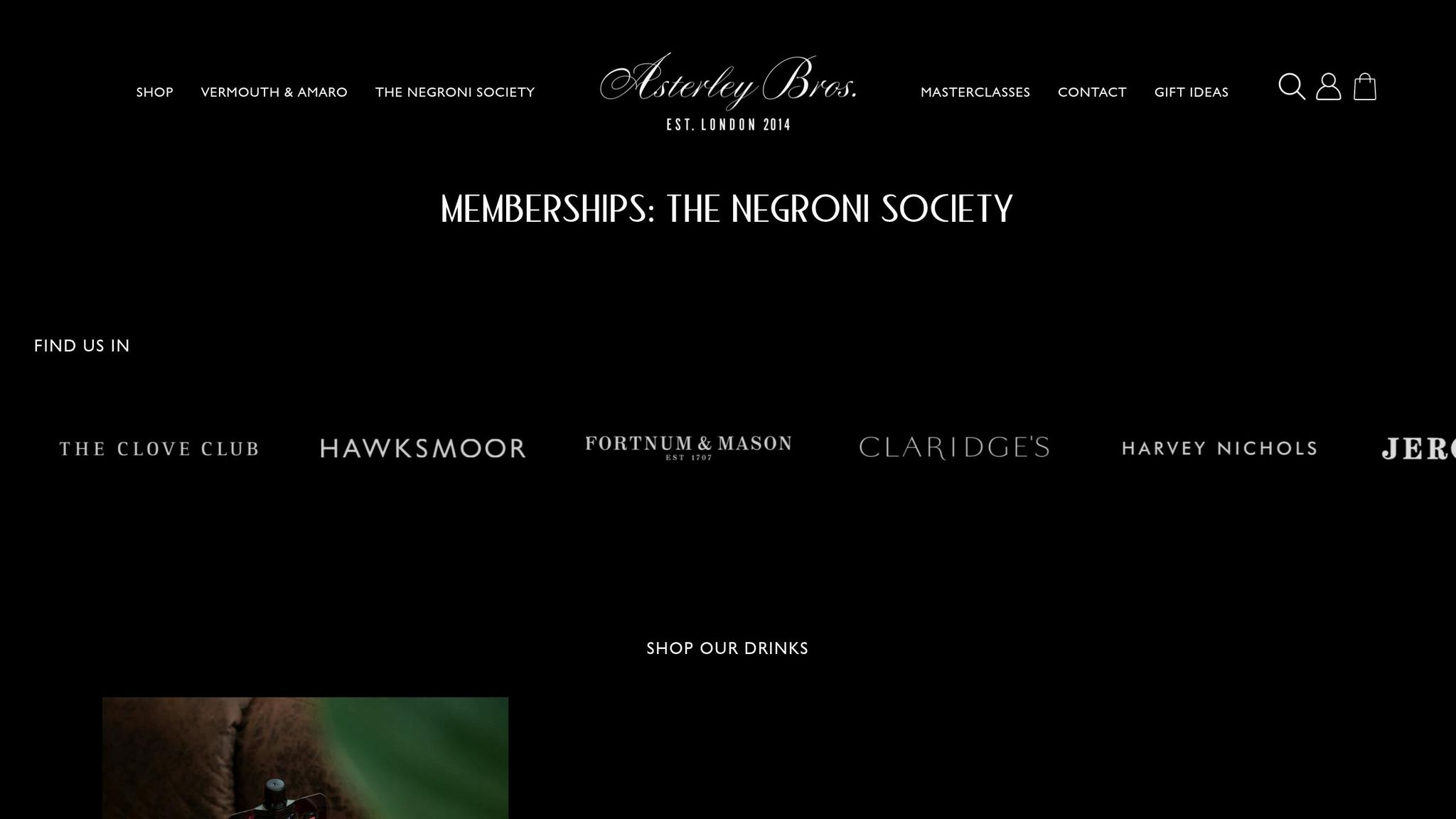 The Negroni Society