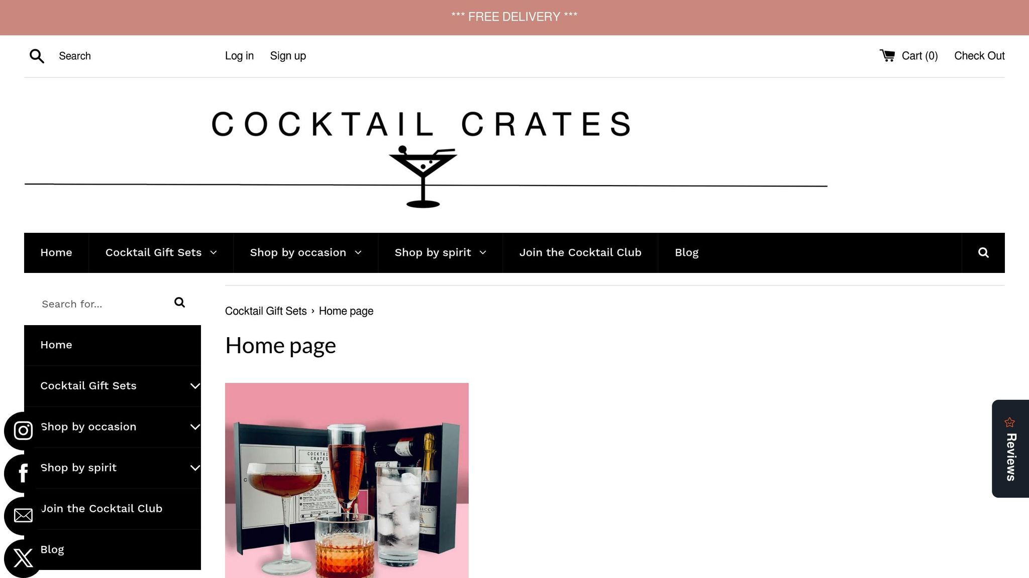Cocktail Crates