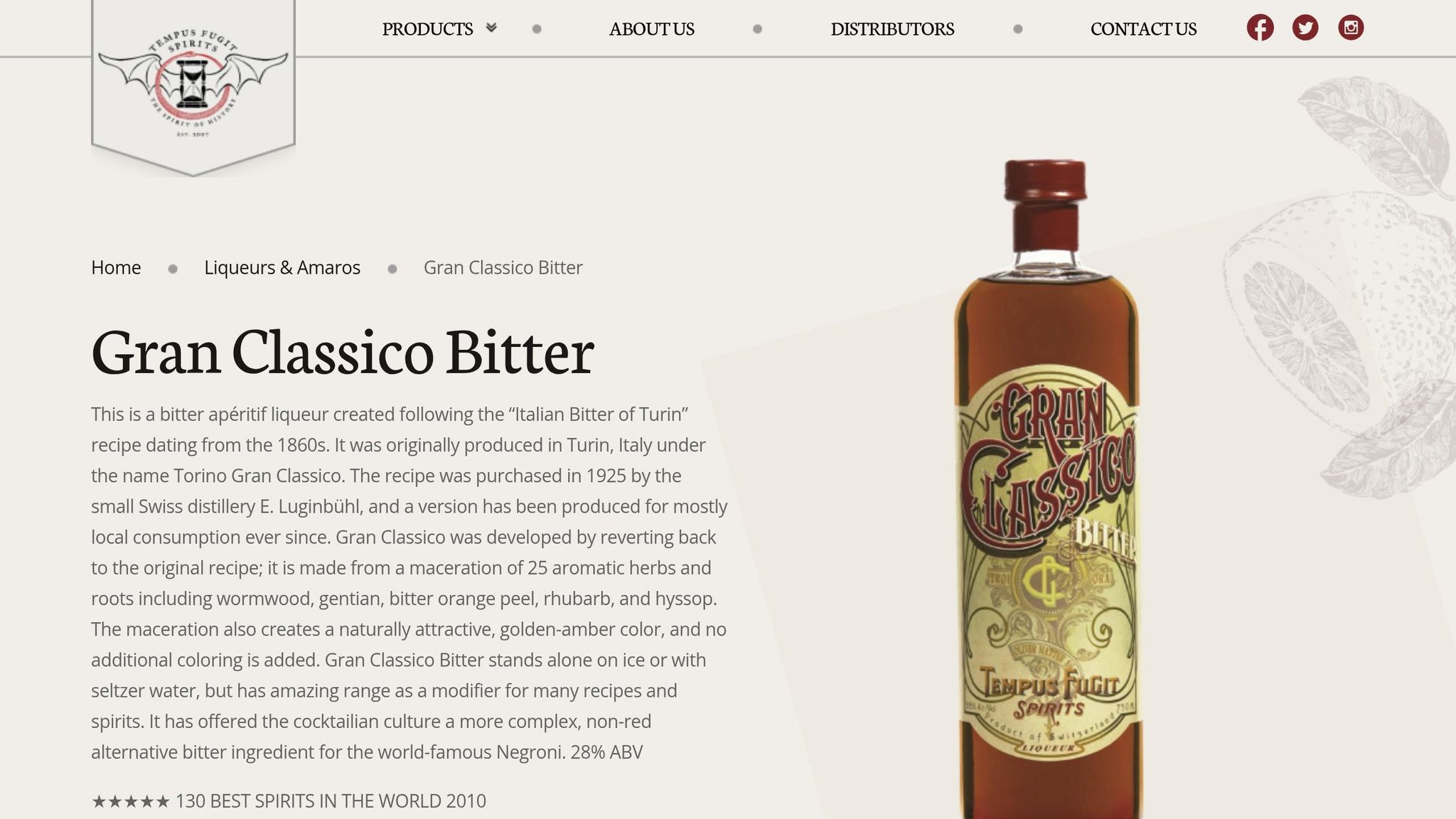 Gran Classico Bitter