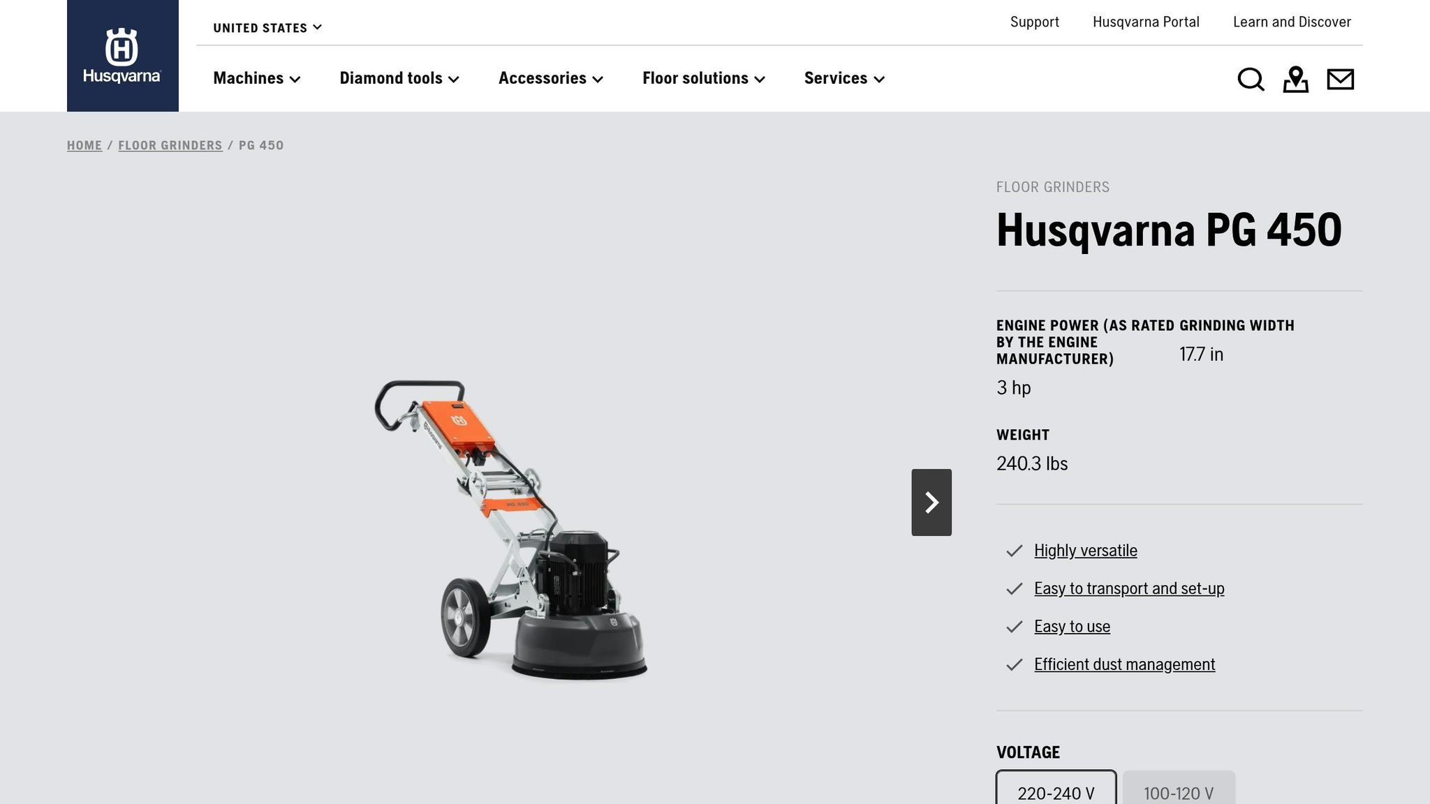 Husqvarna PG 450