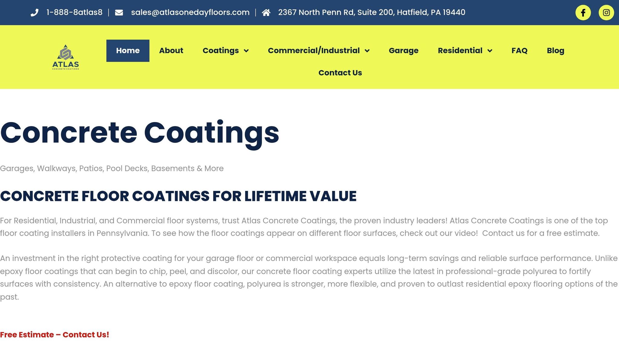 Atlas Concrete Coatings