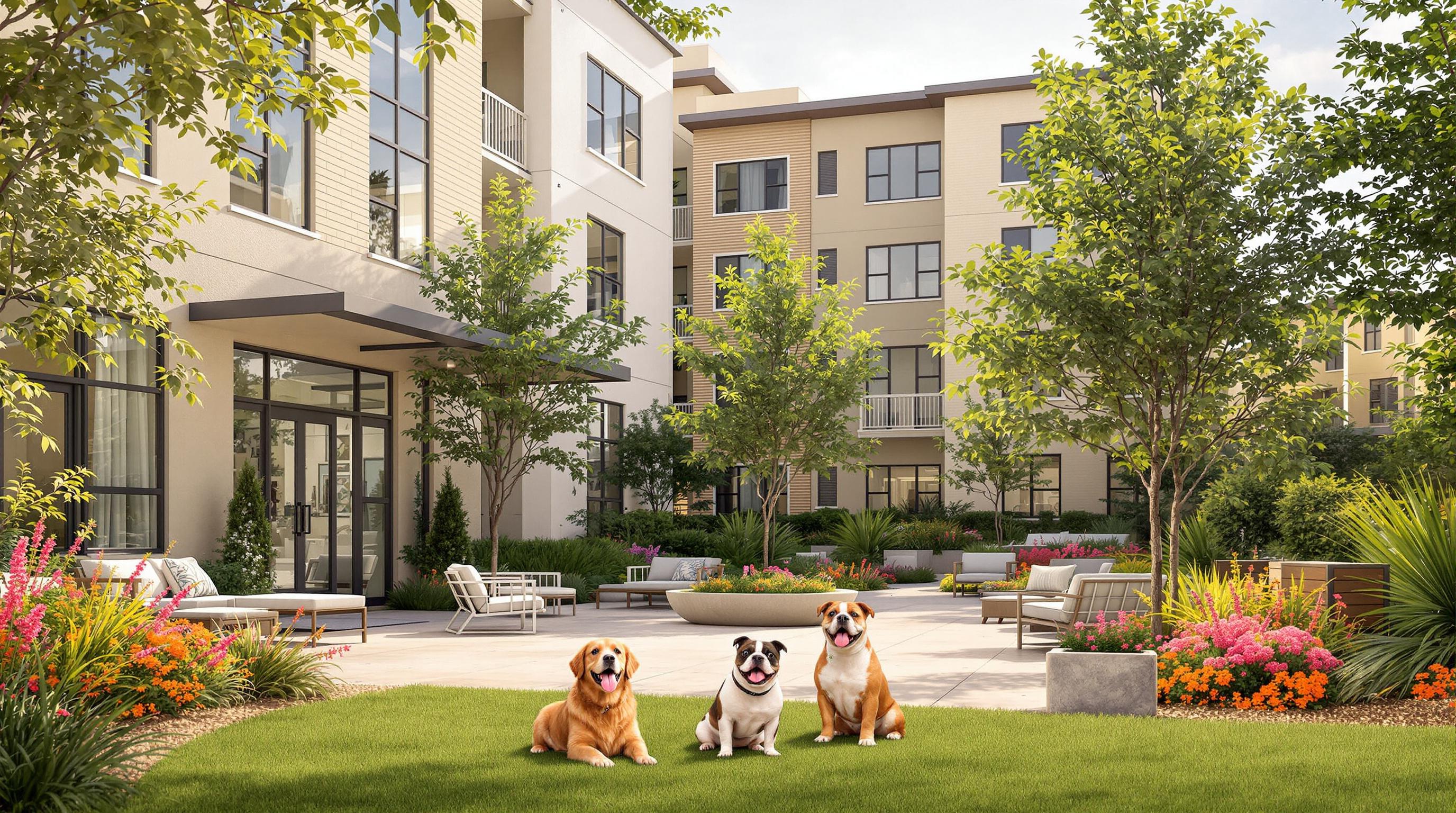 Thumbnail for: Modern Central Austin Apartments with No Dog Breed Restrictions 2025
