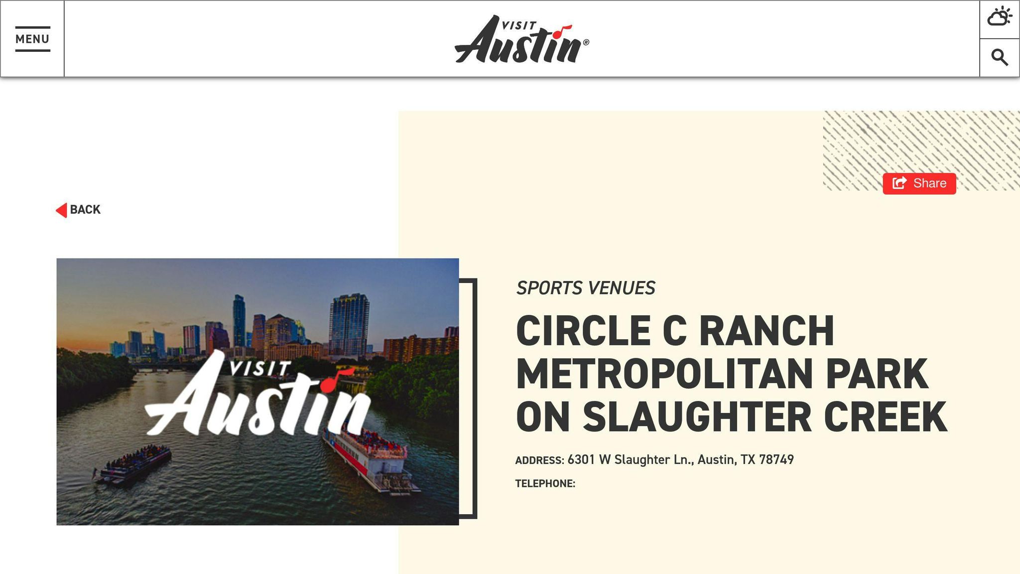 Circle C Ranch Metropolitan Park