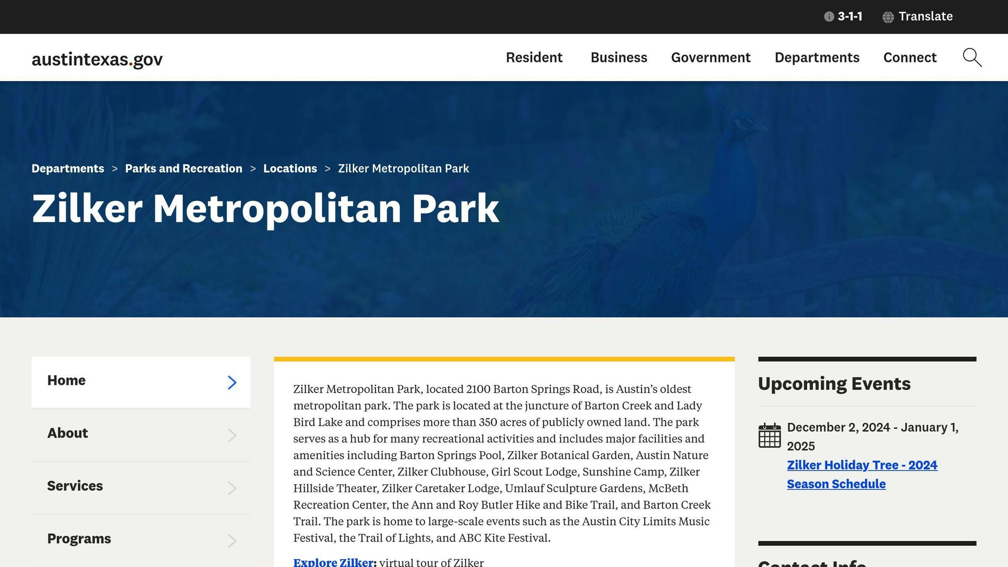 Zilker Metropolitan Park