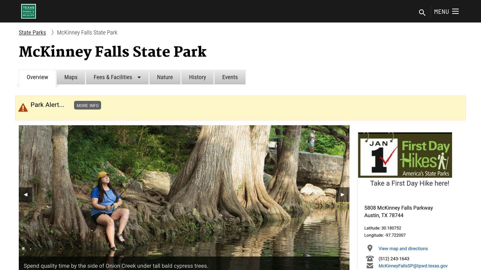 McKinney Falls State Park