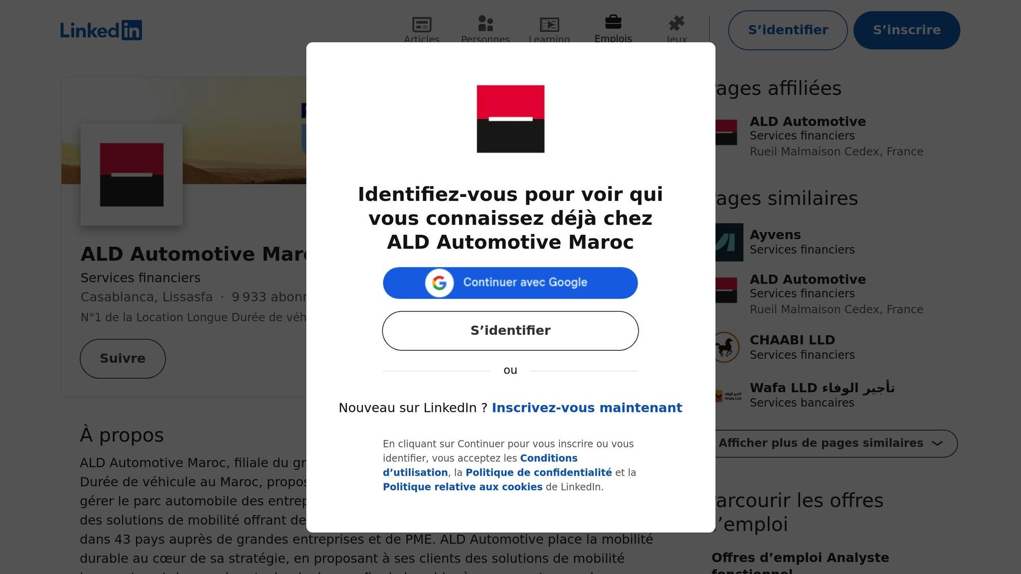 ALD Automotive Maroc