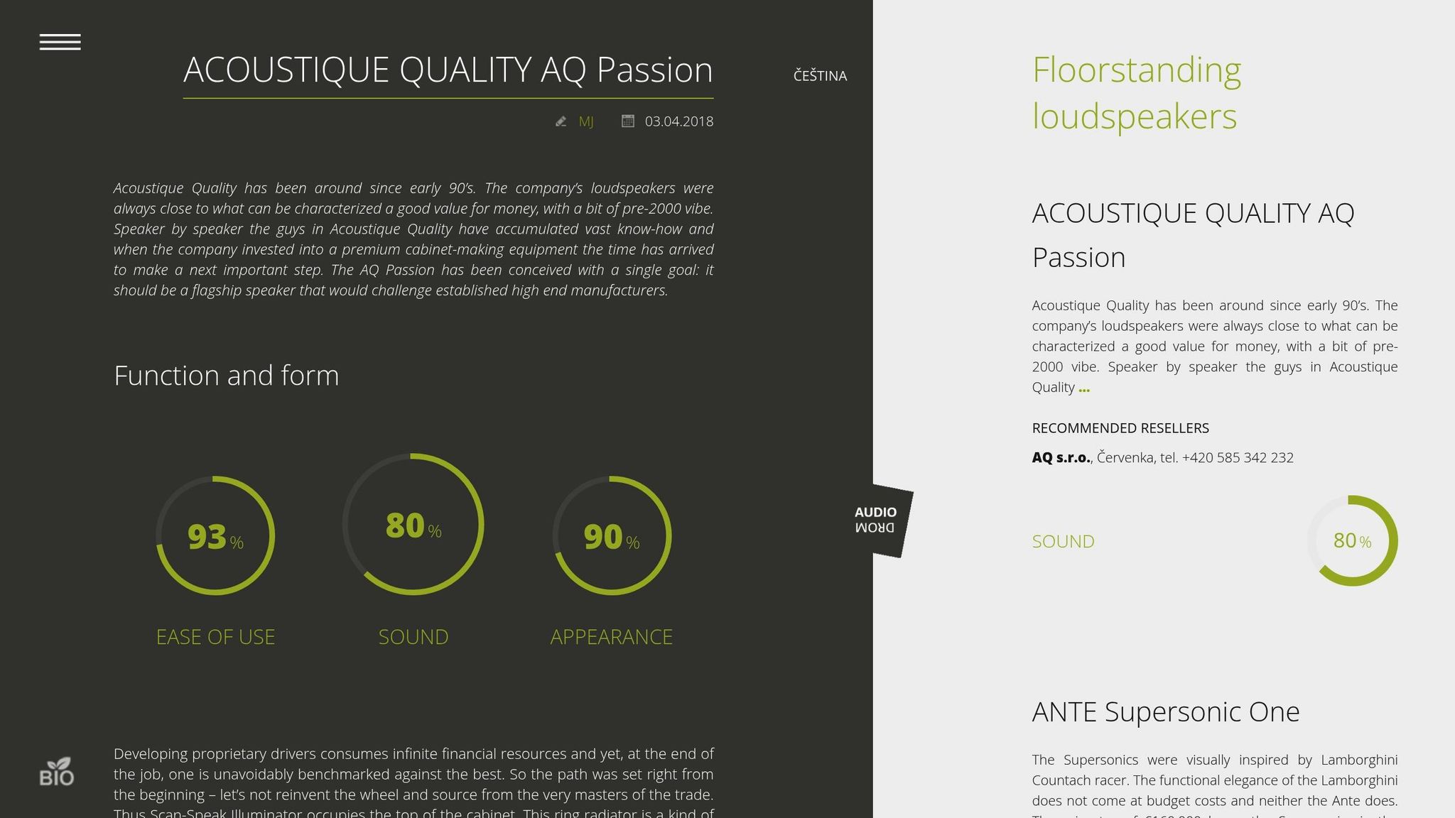 Acoustique Quality