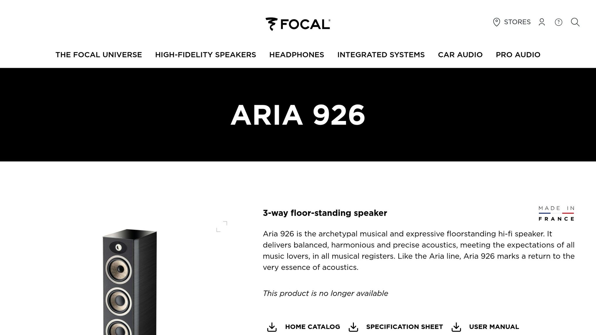 Focal Aria 926
