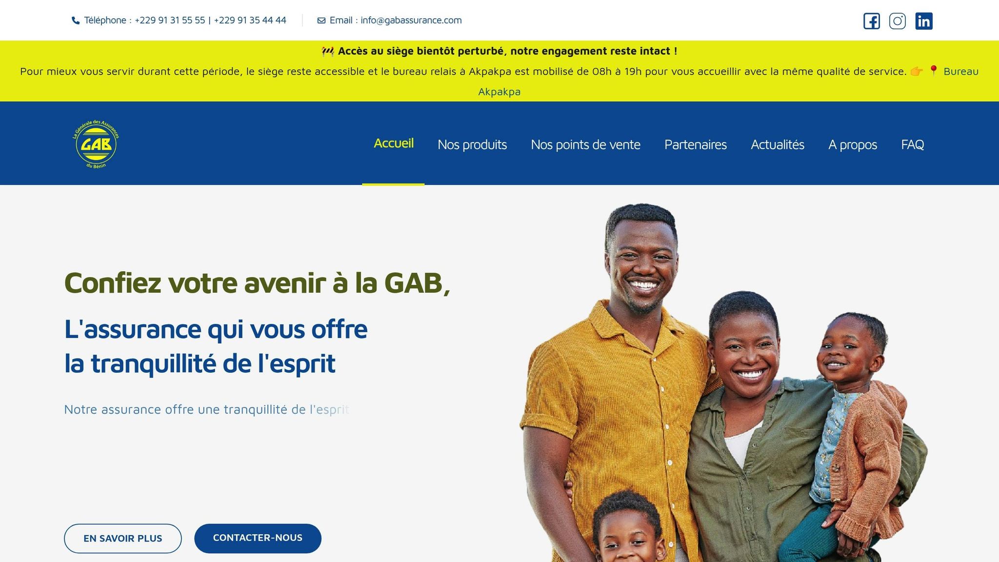 Générale des Assurances du Bénin