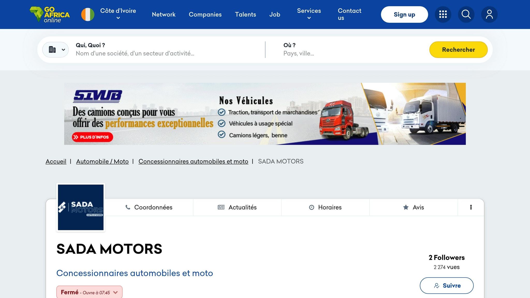 SADA MOTORS