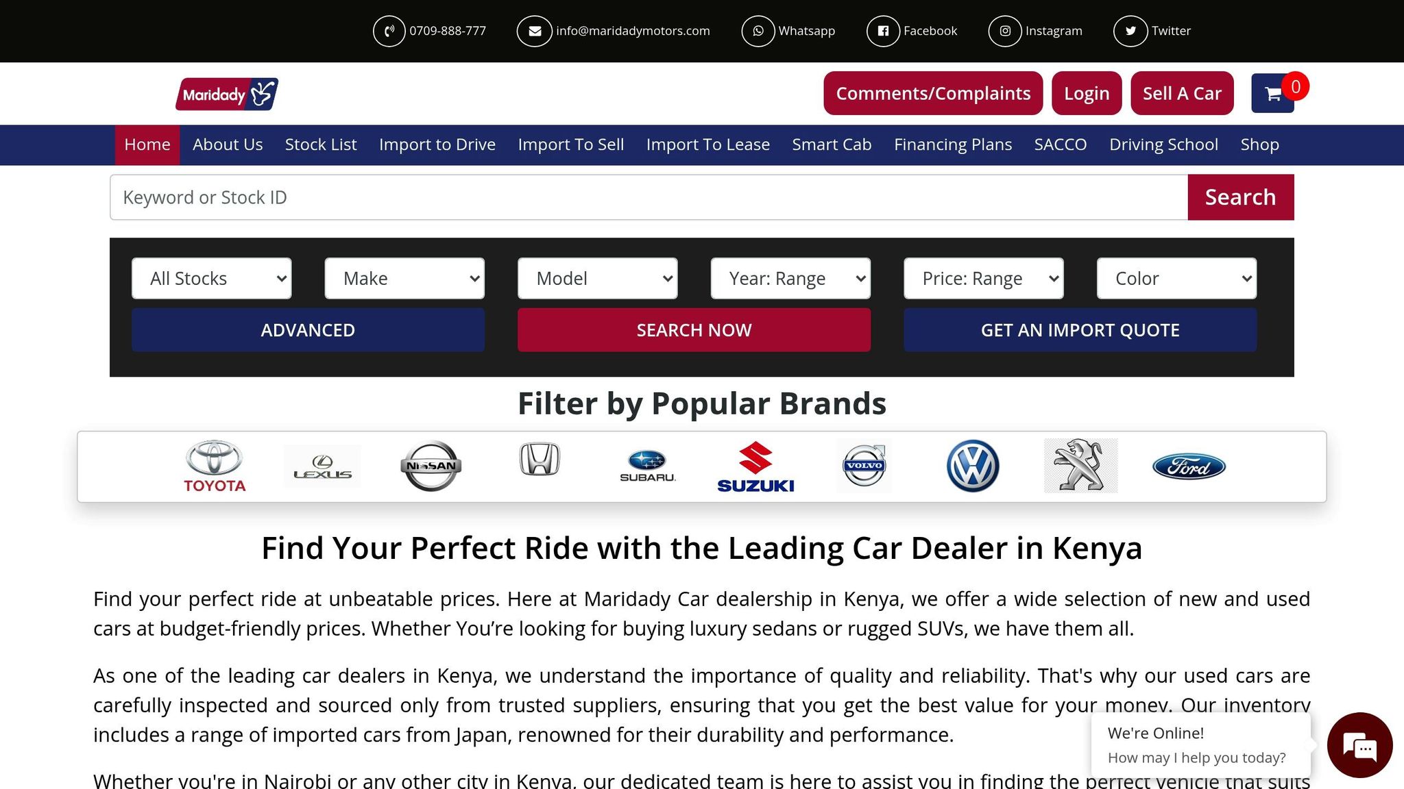Maridady Motors