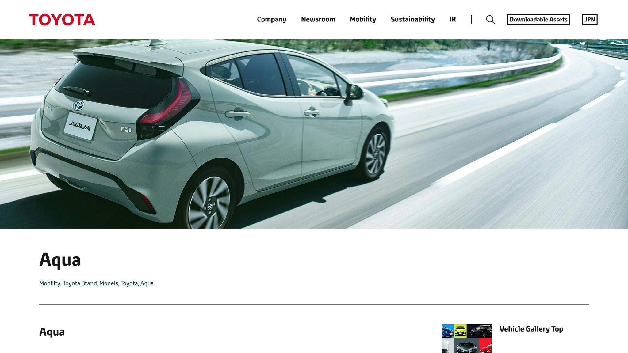 Toyota Aqua Hybrid