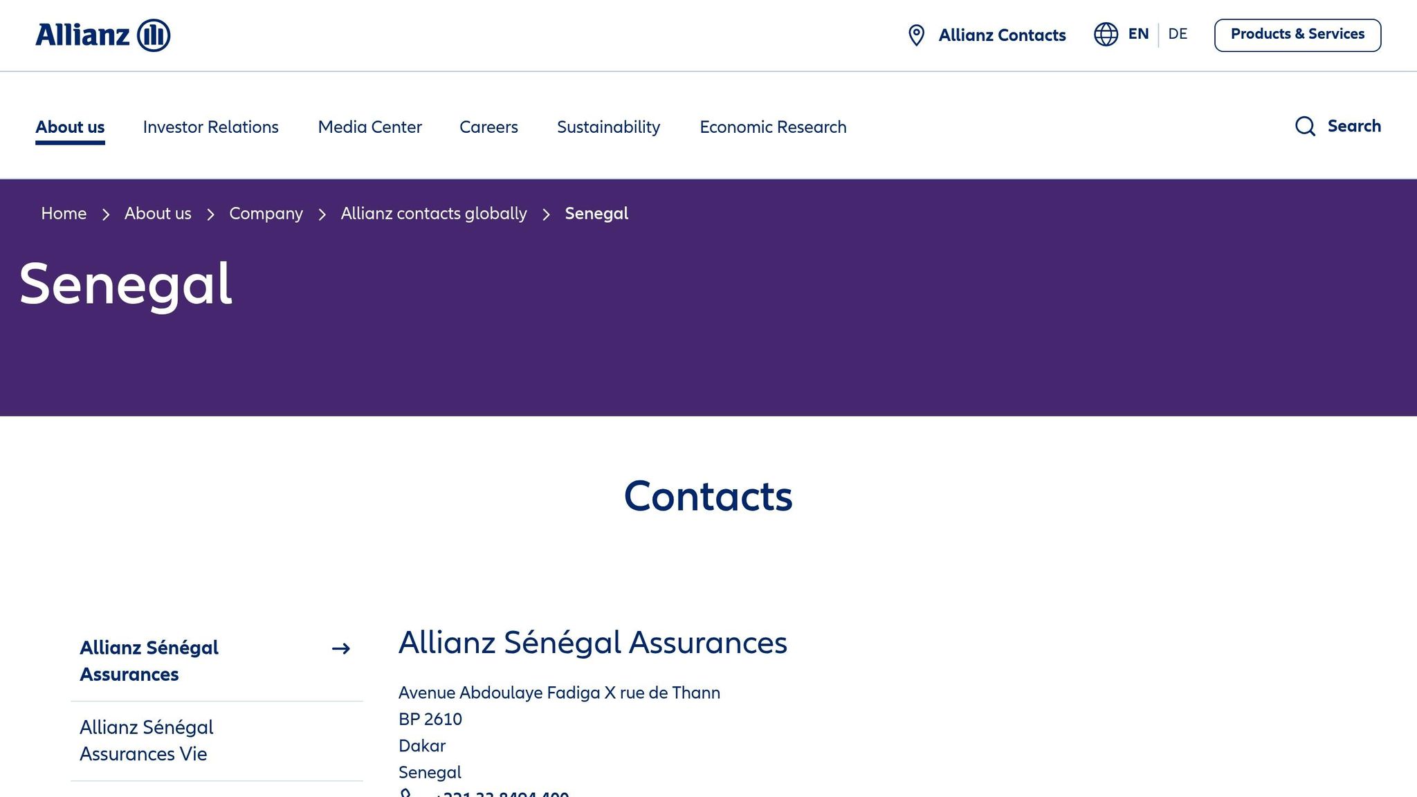 Allianz Sénégal