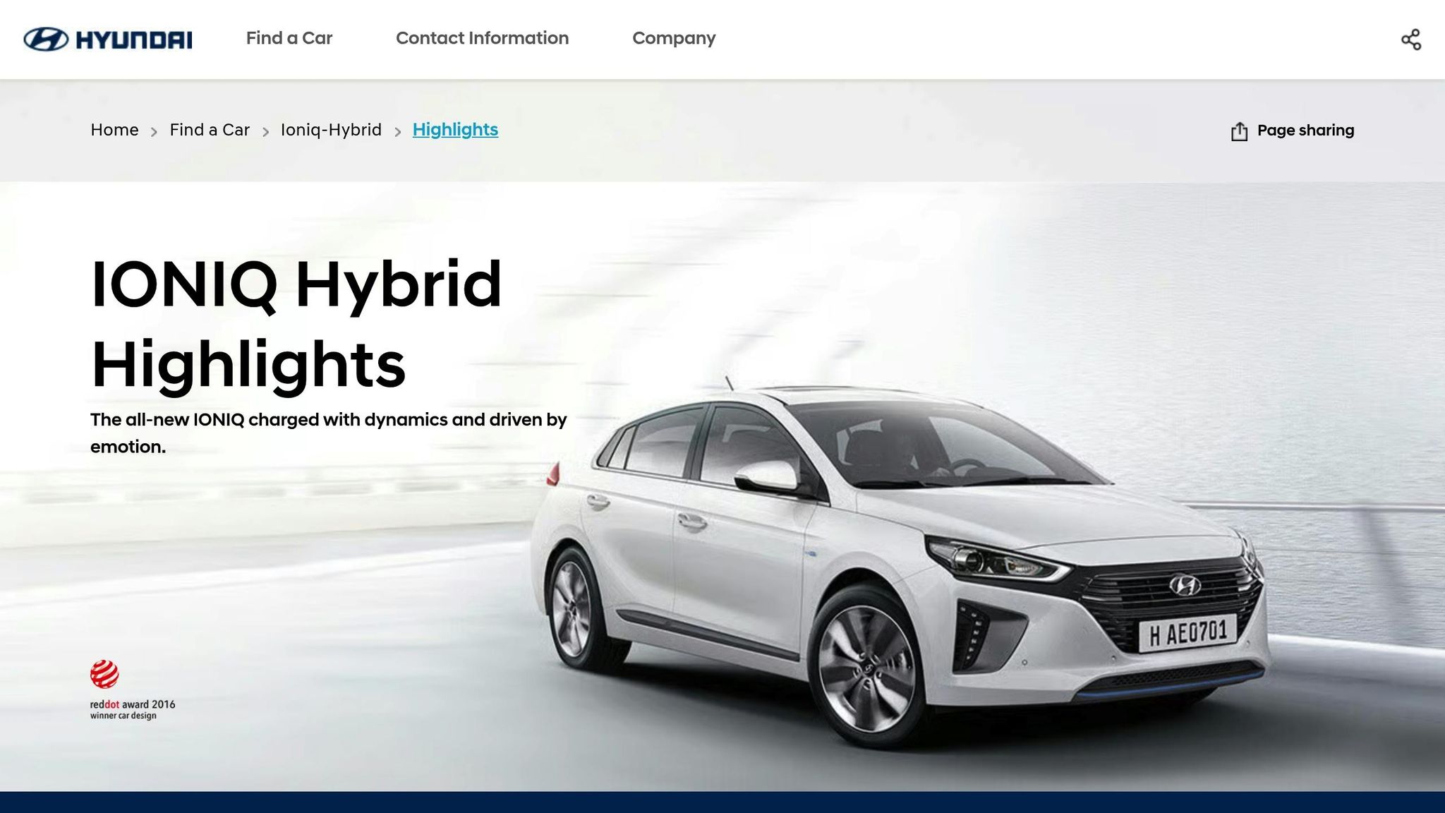 Hyundai Ioniq Hybrid