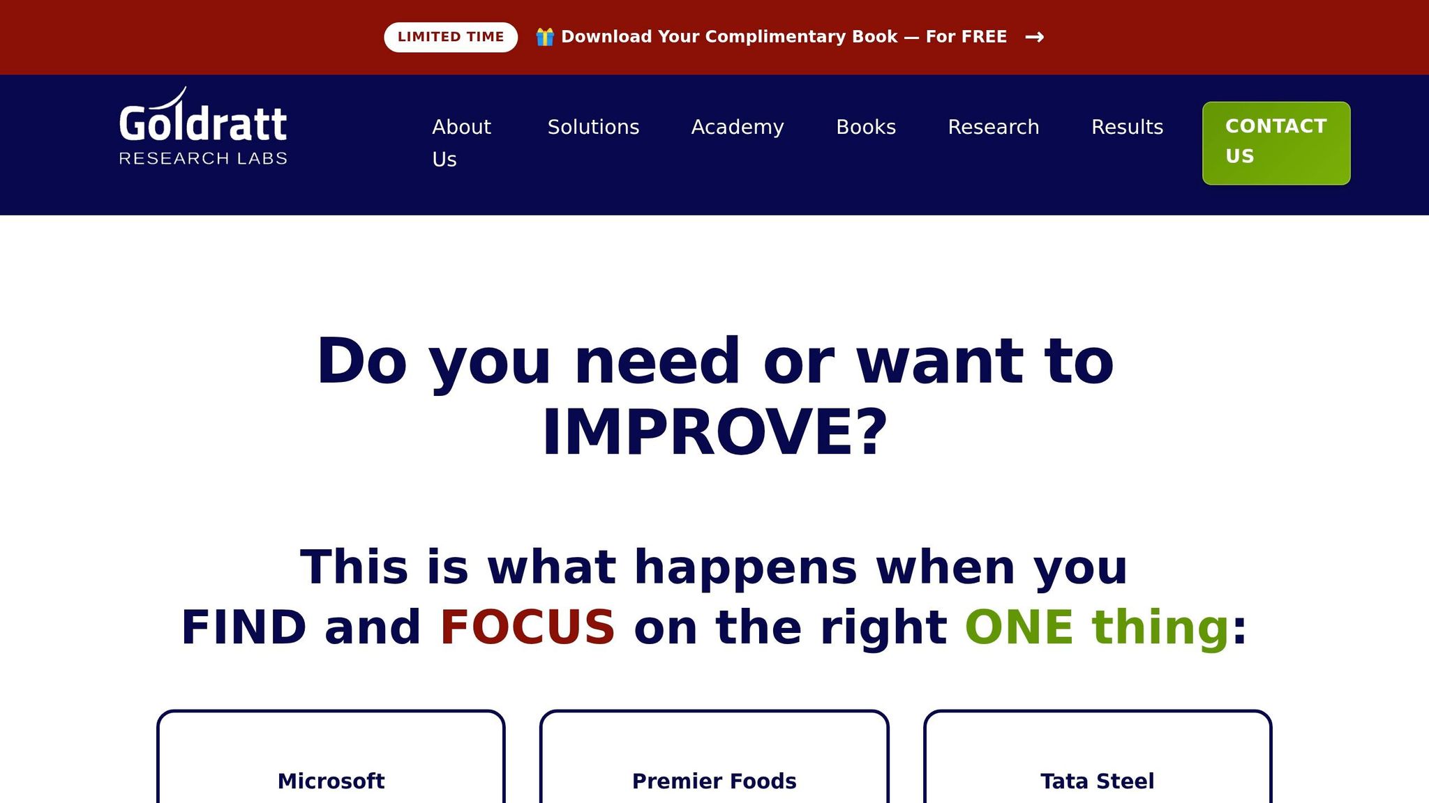 Goldratt Research Labs