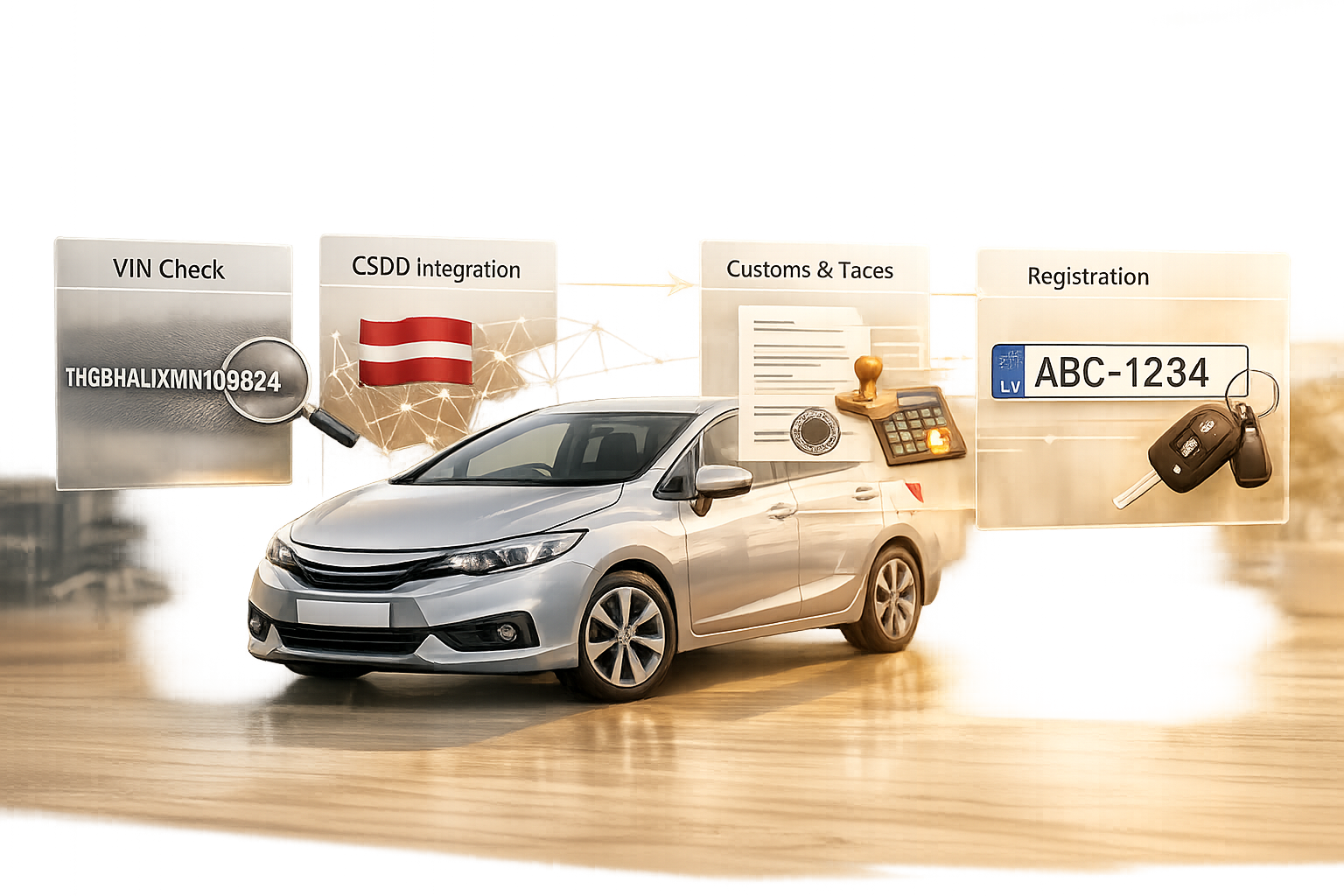 How to Automate Your Car Import Workflow: From VIN Check to Registration