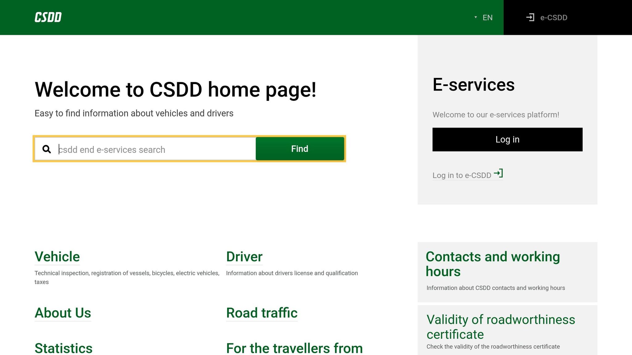 CSDD