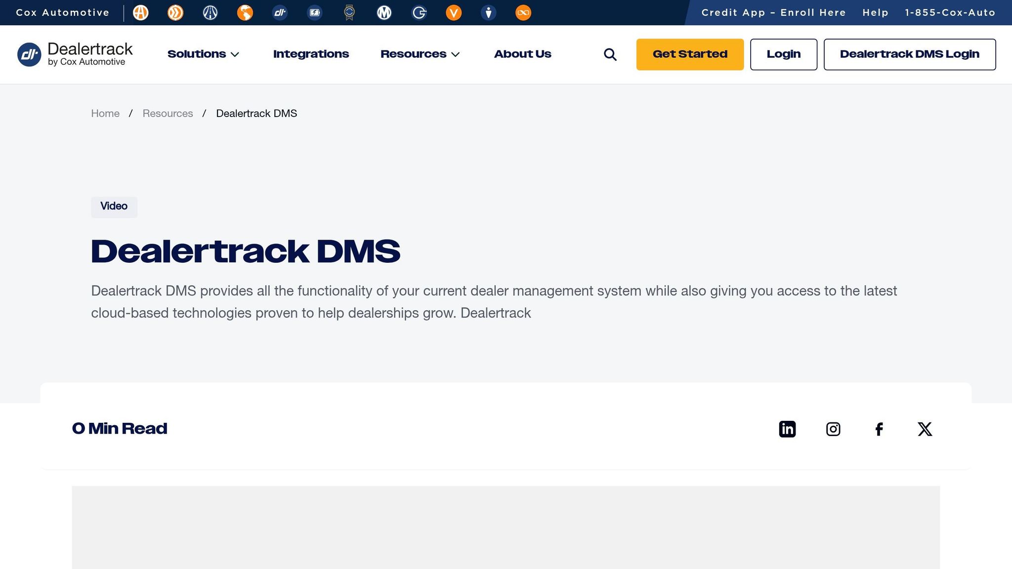 Dealertrack DMS