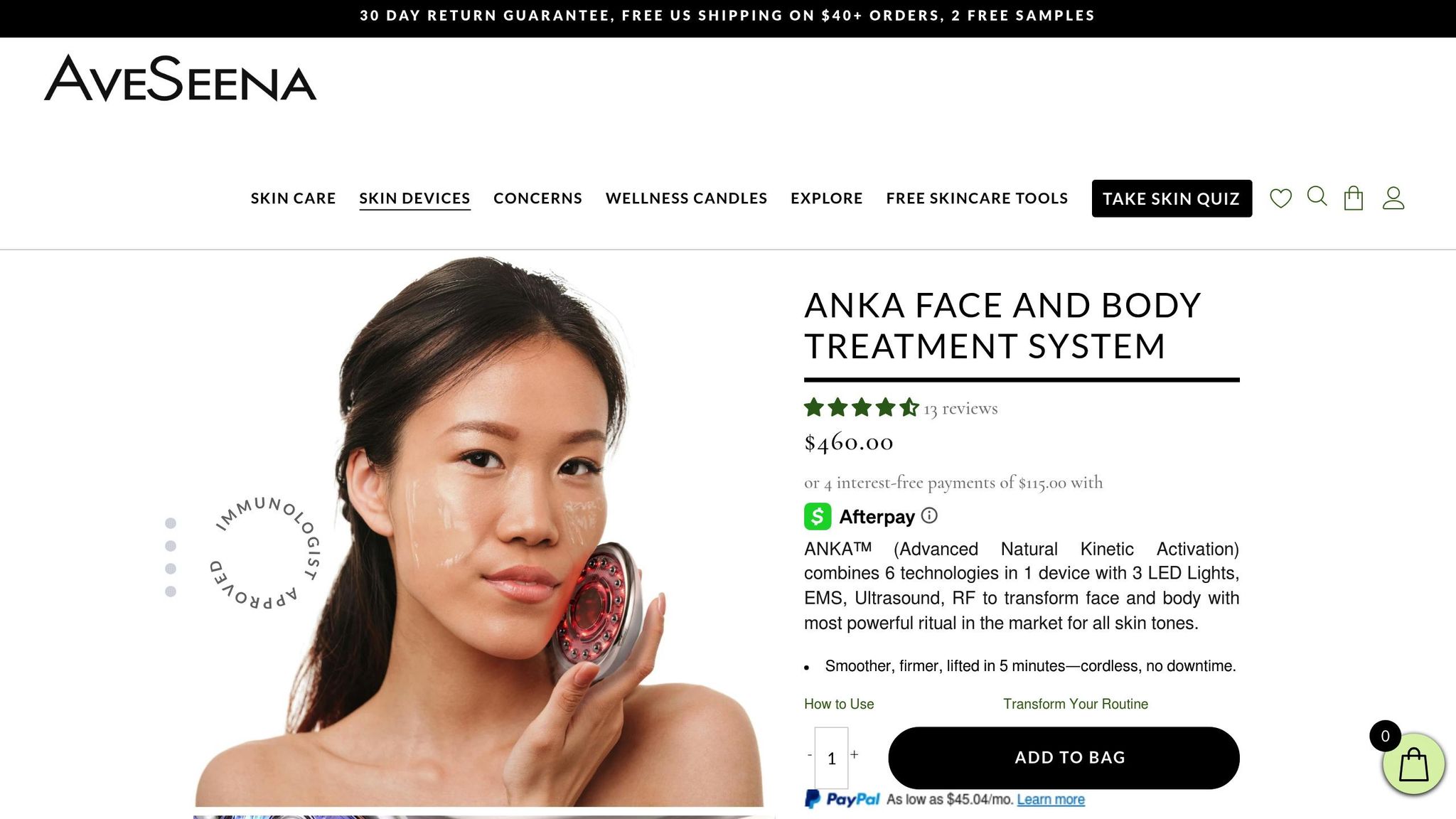 ANKA Face and Body Treatment System