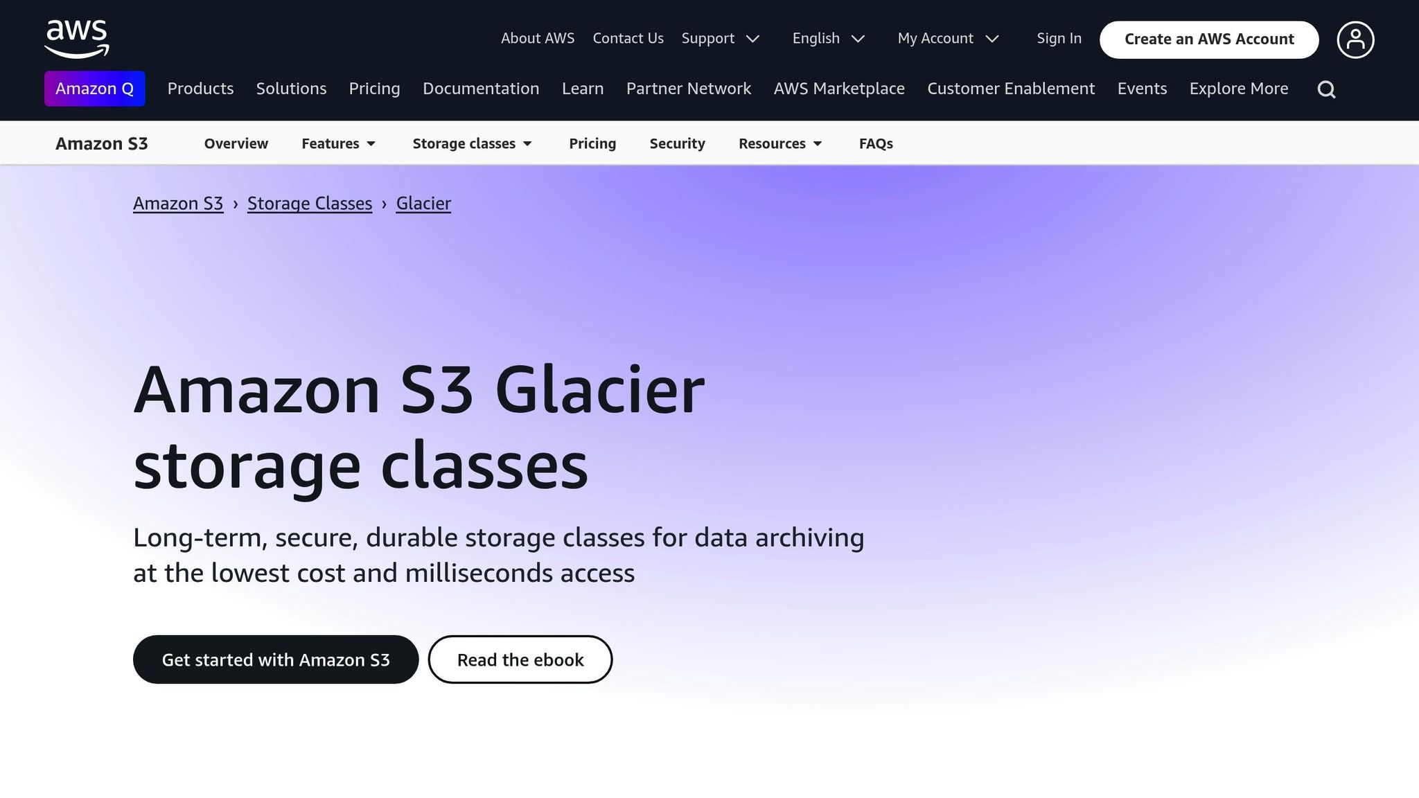 Amazon Glacier