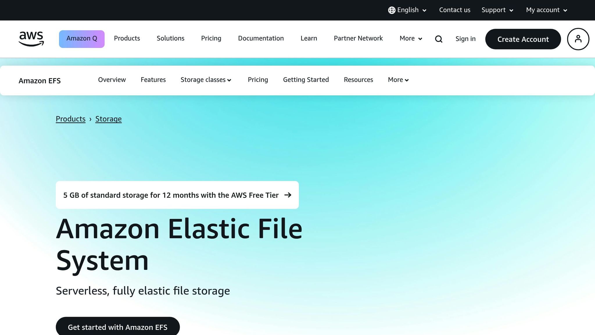 Amazon EFS