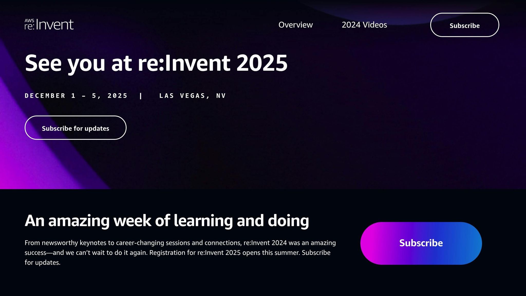 AWS re:Invent