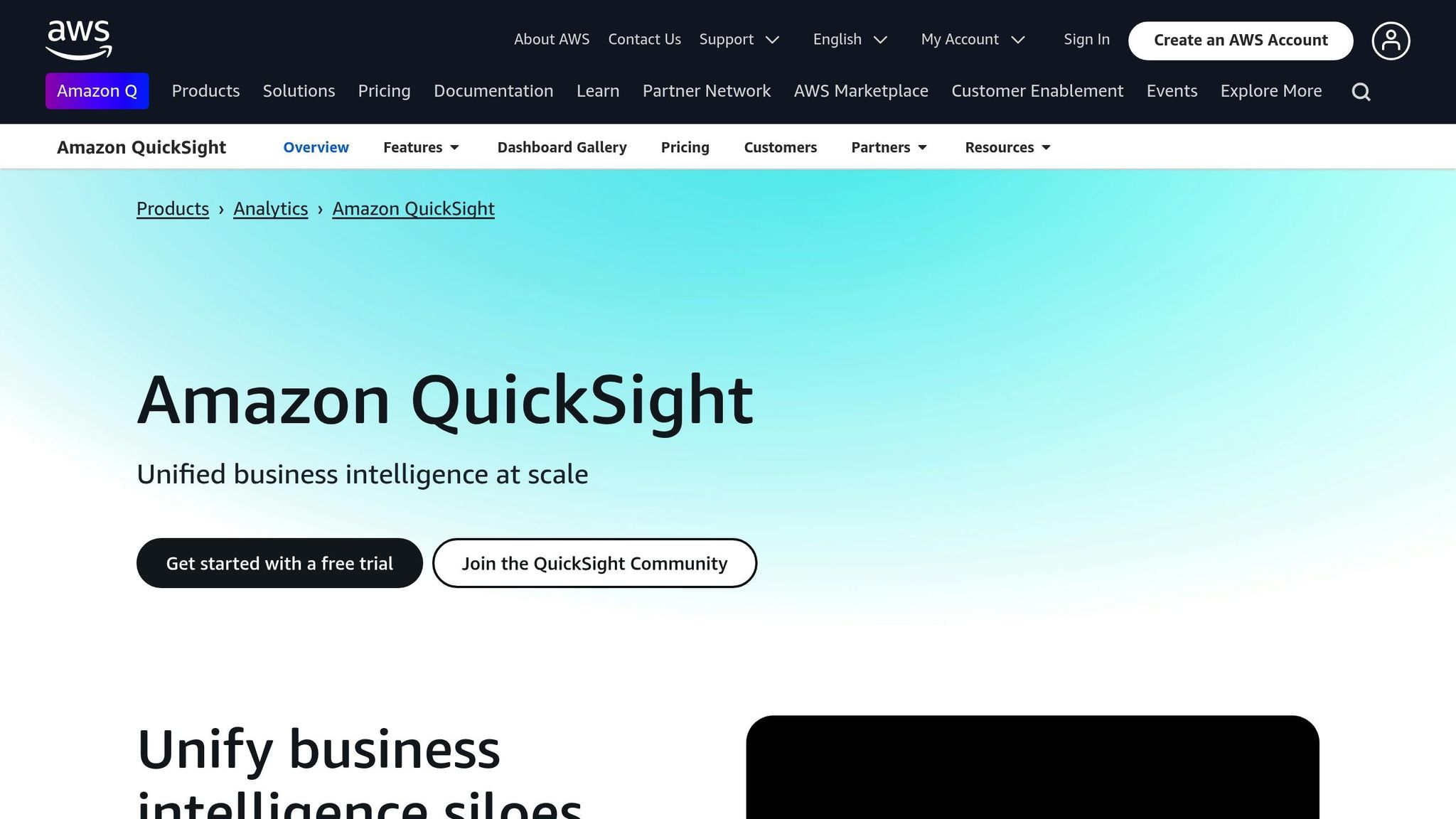 Amazon QuickSight