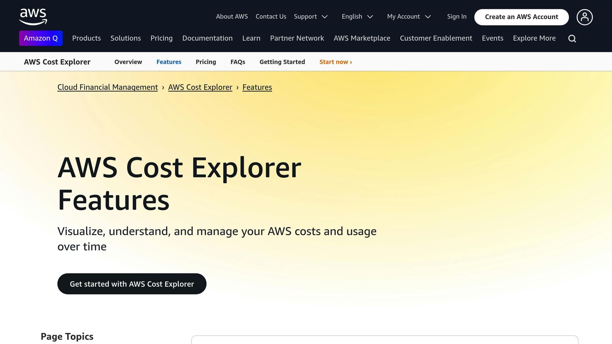AWS Cost Explorer