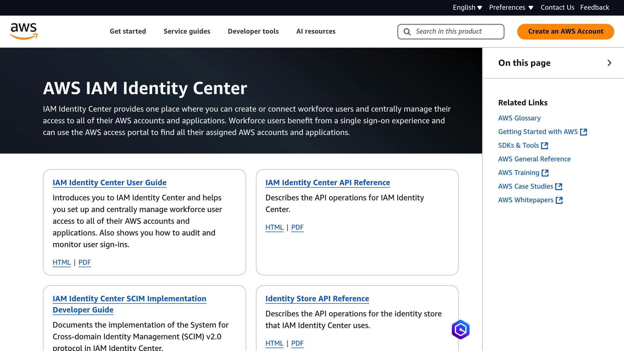 AWS IAM Identity Center
