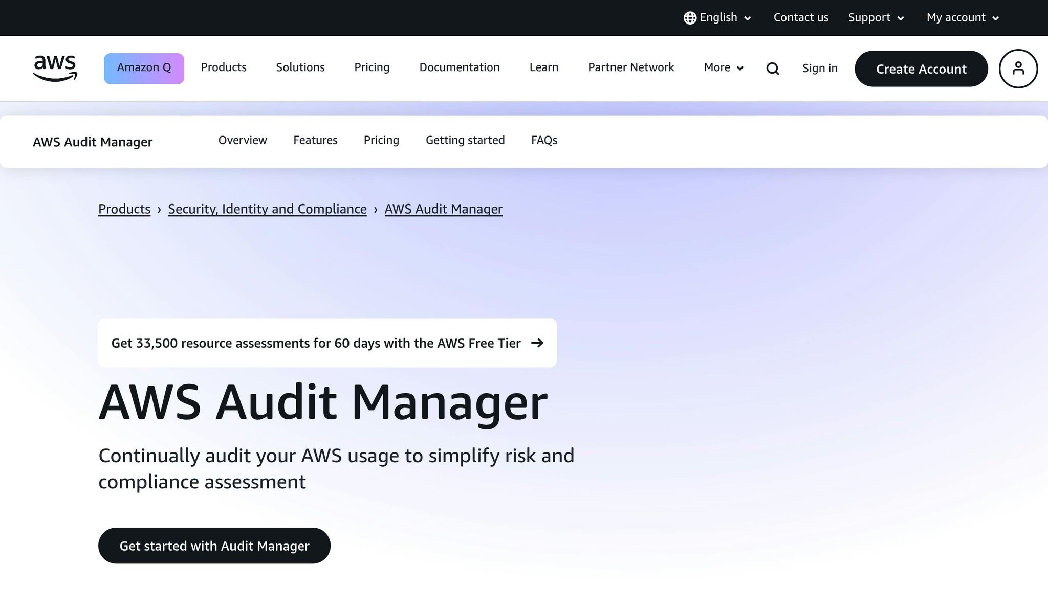 AWS Audit Manager