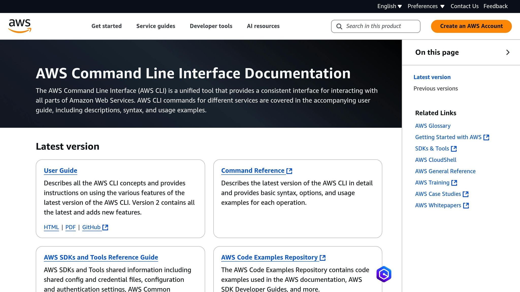 AWS CLI