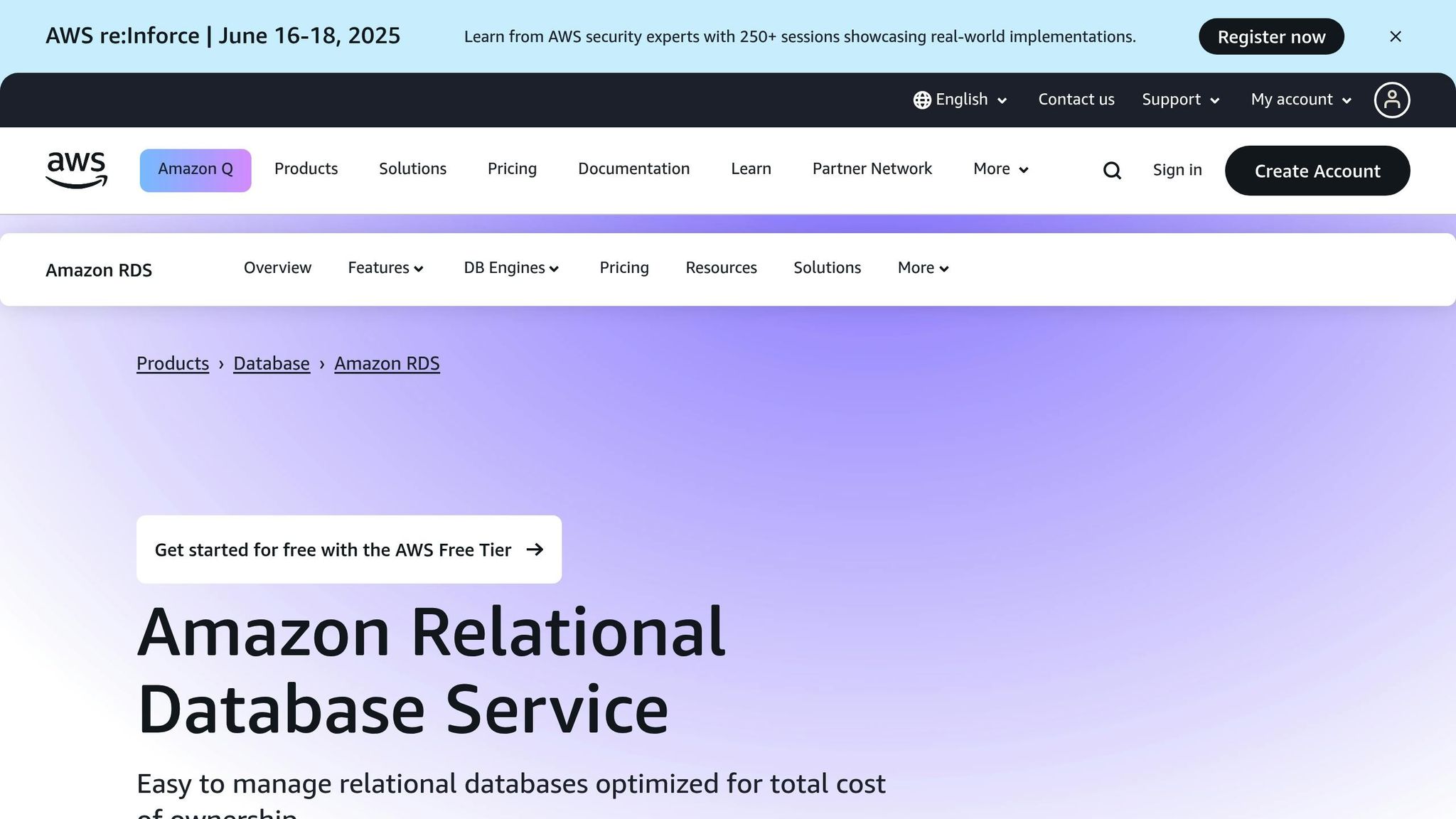Amazon RDS