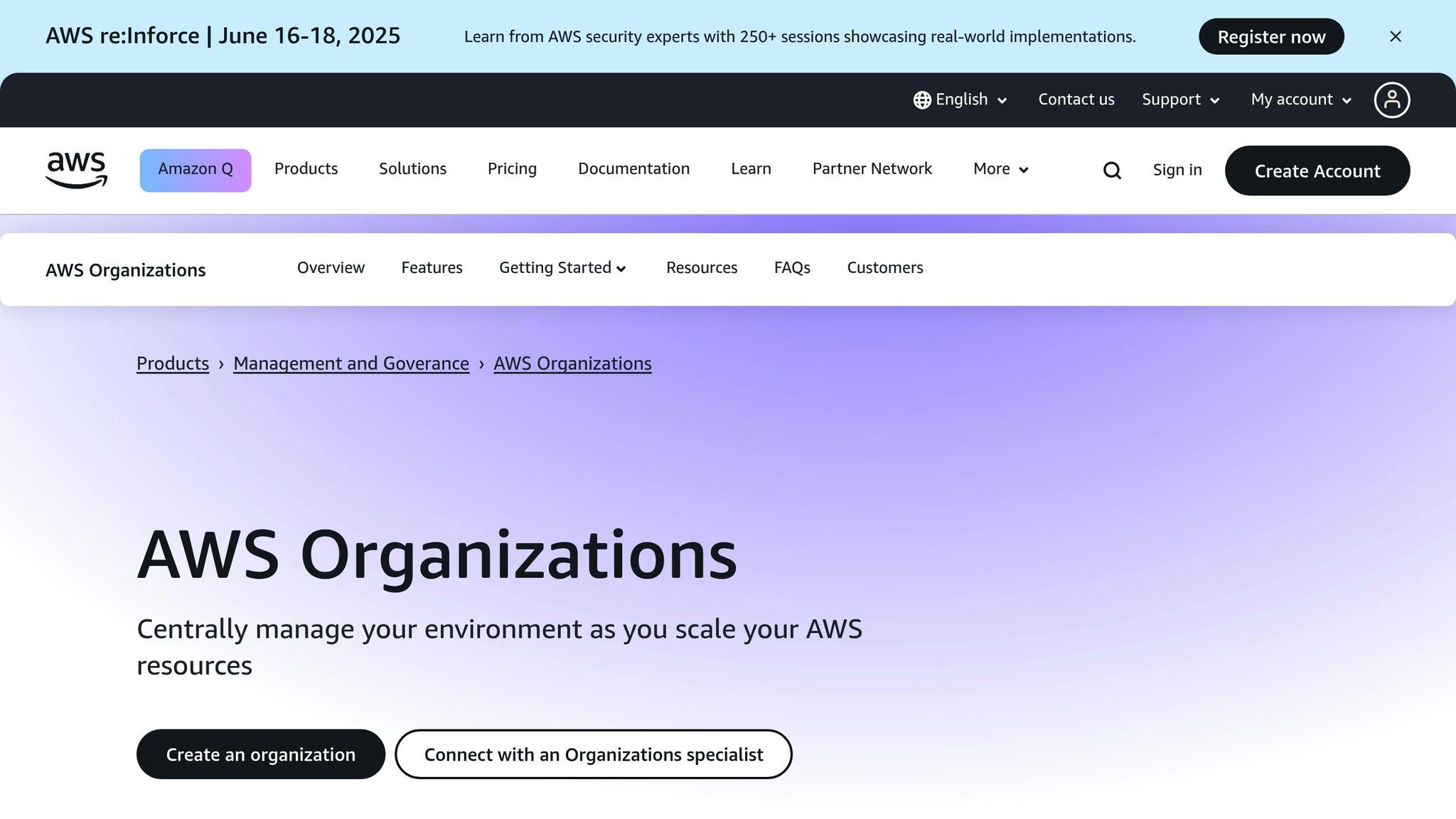 AWS Organisations