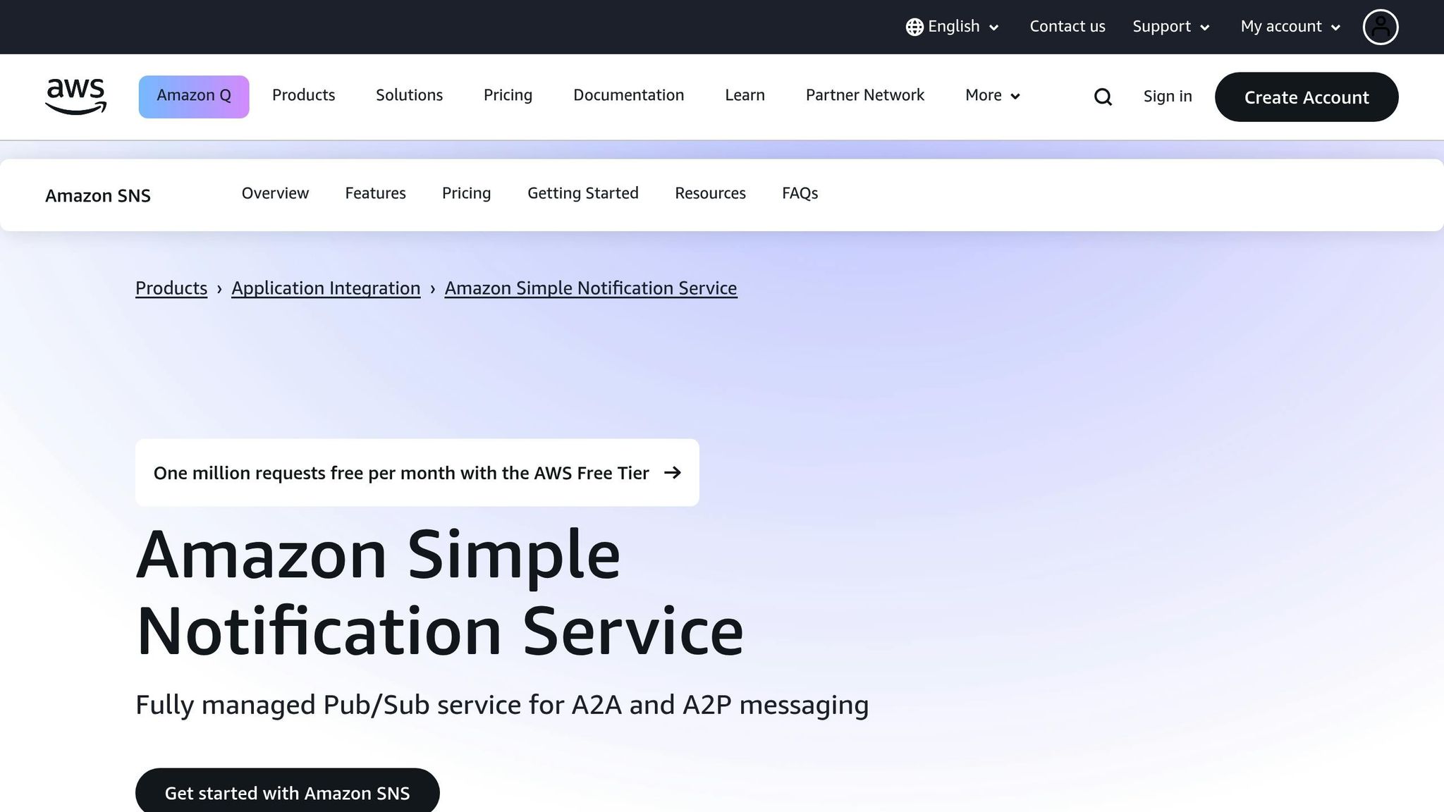 Amazon SNS