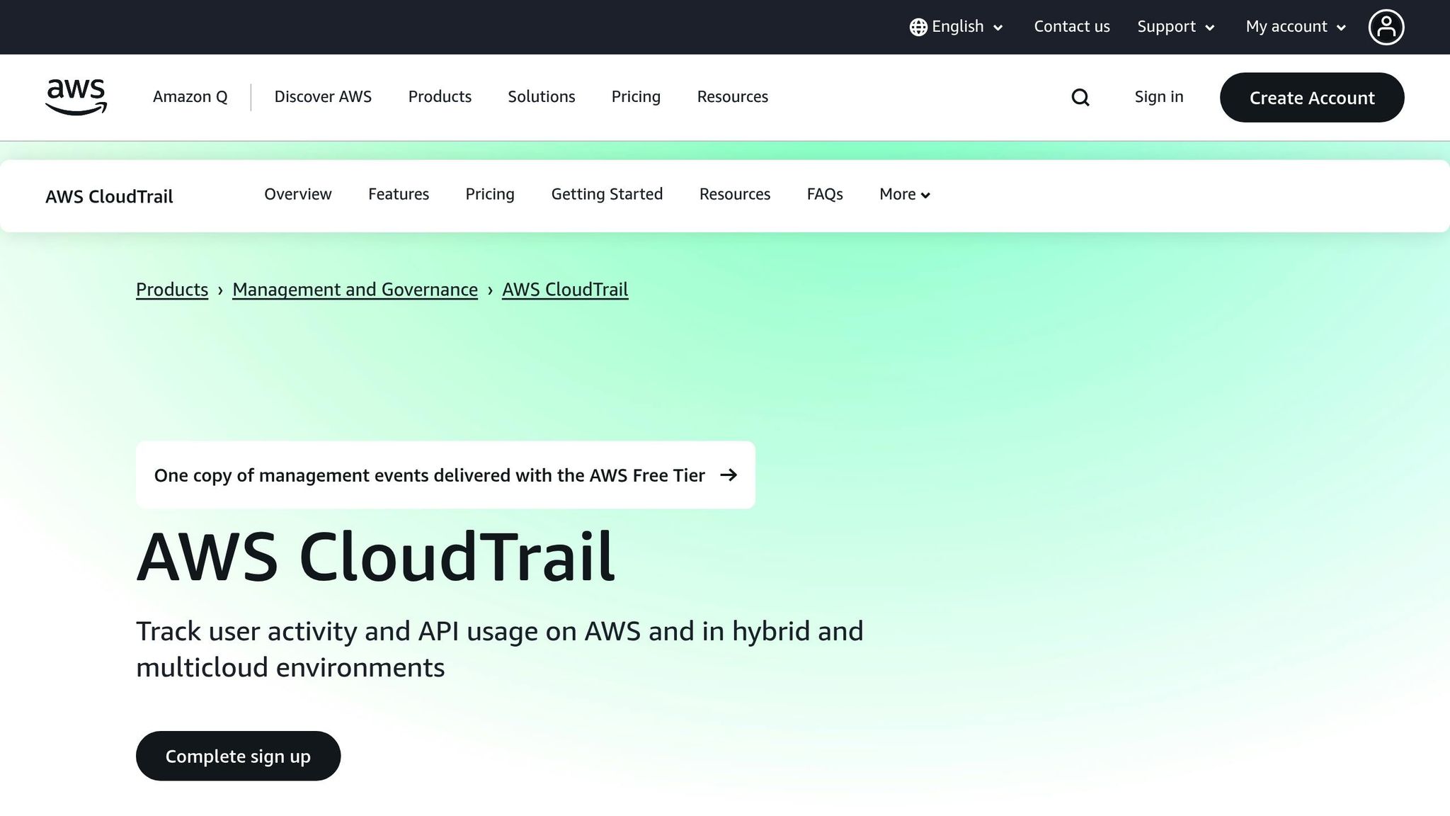 AWS CloudTrail
