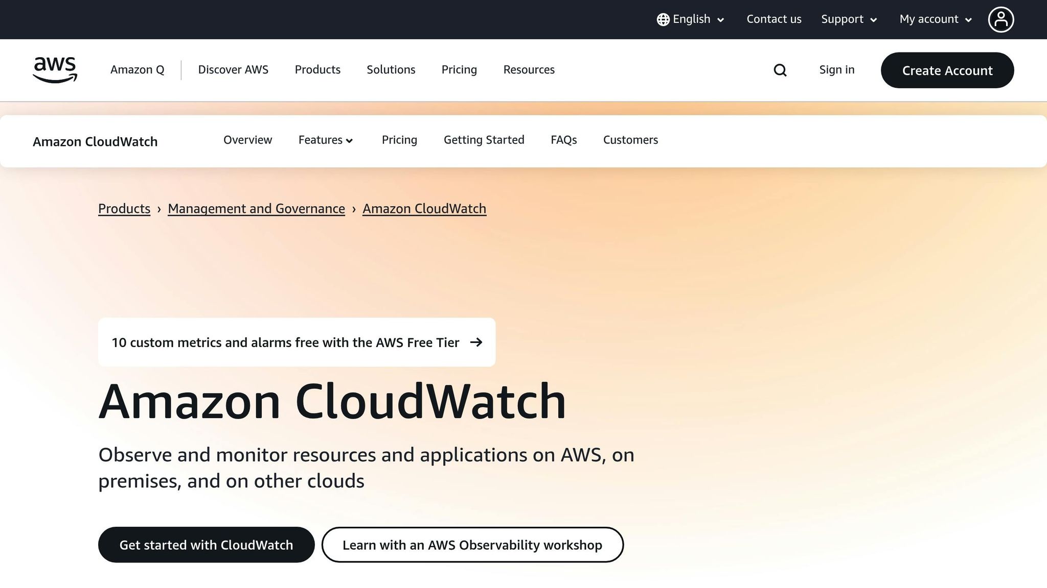 Amazon CloudWatch