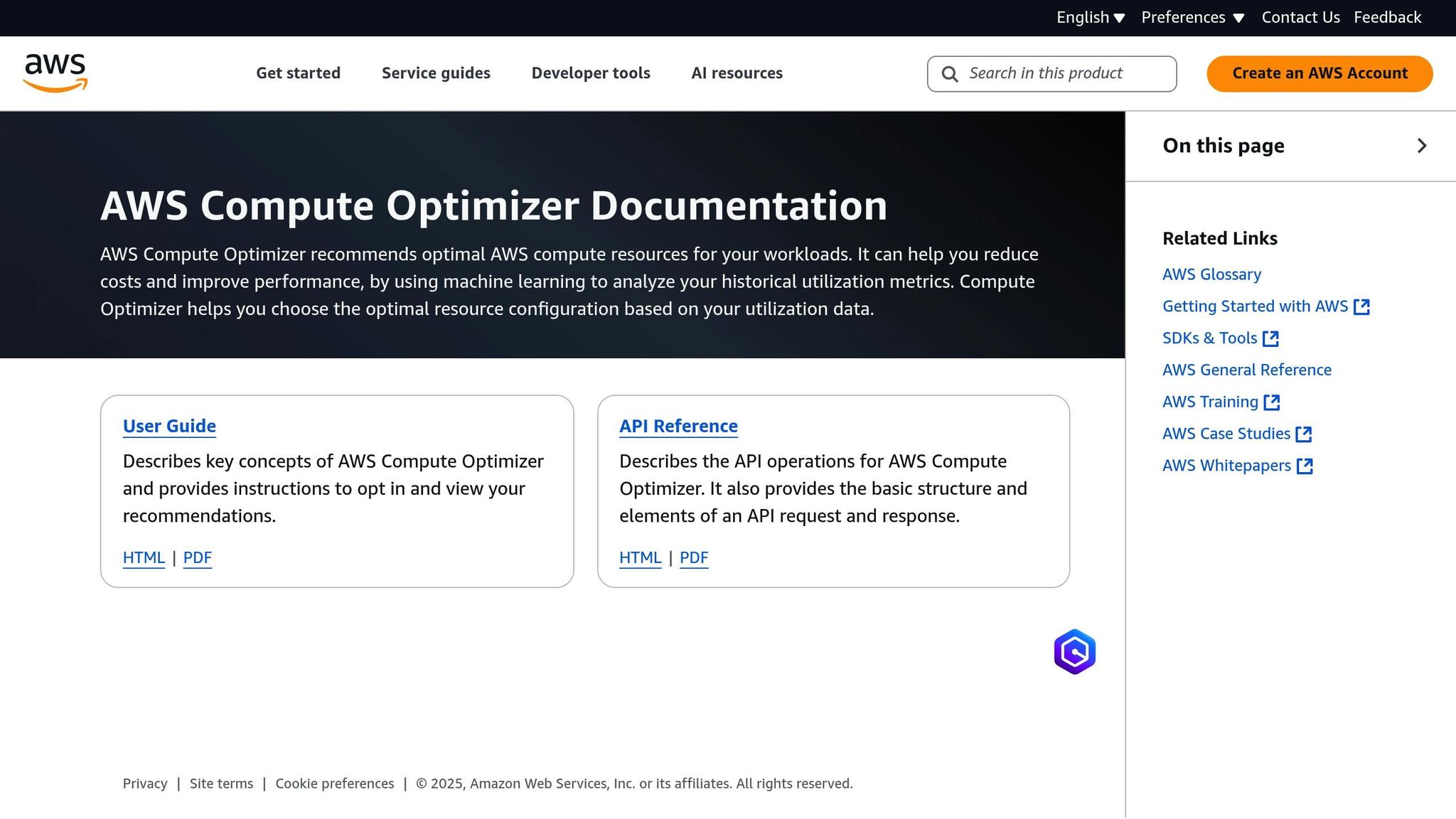 AWS Compute Optimizer
