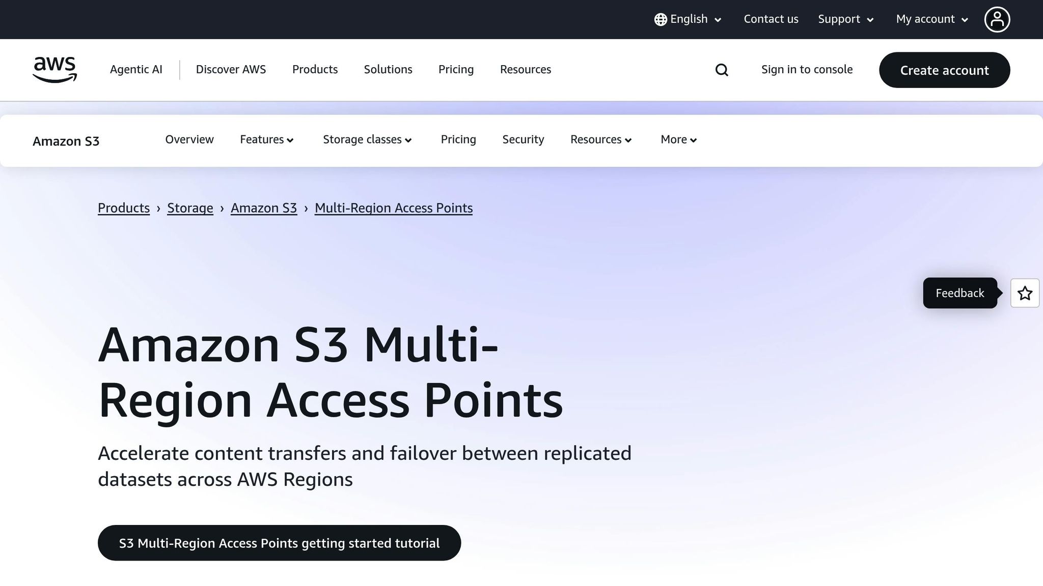 S3 Multi-Region Access Points