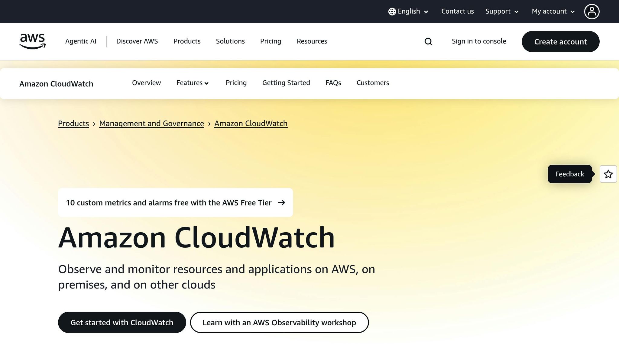 Amazon CloudWatch