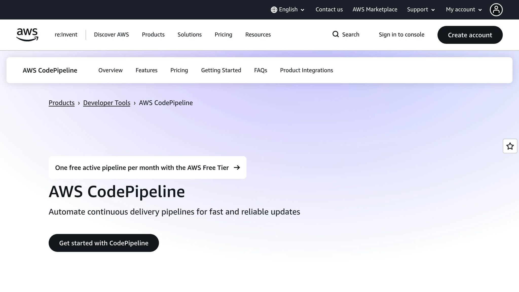 AWS CodePipeline