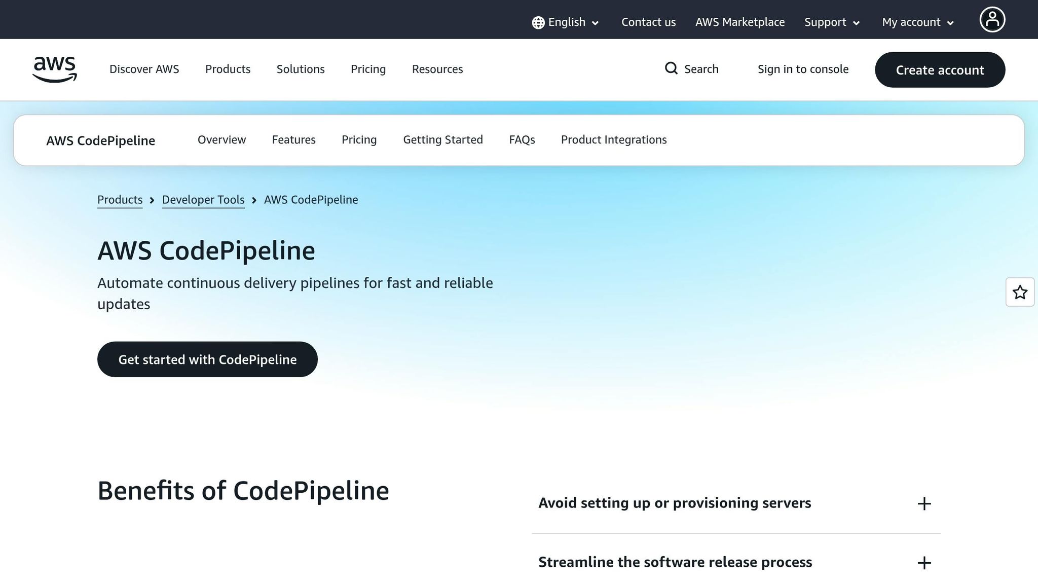 AWS CodePipeline