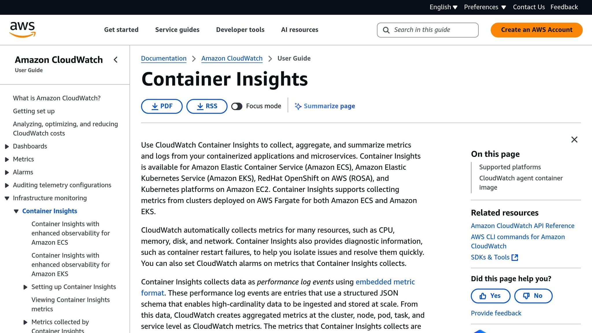Container Insights