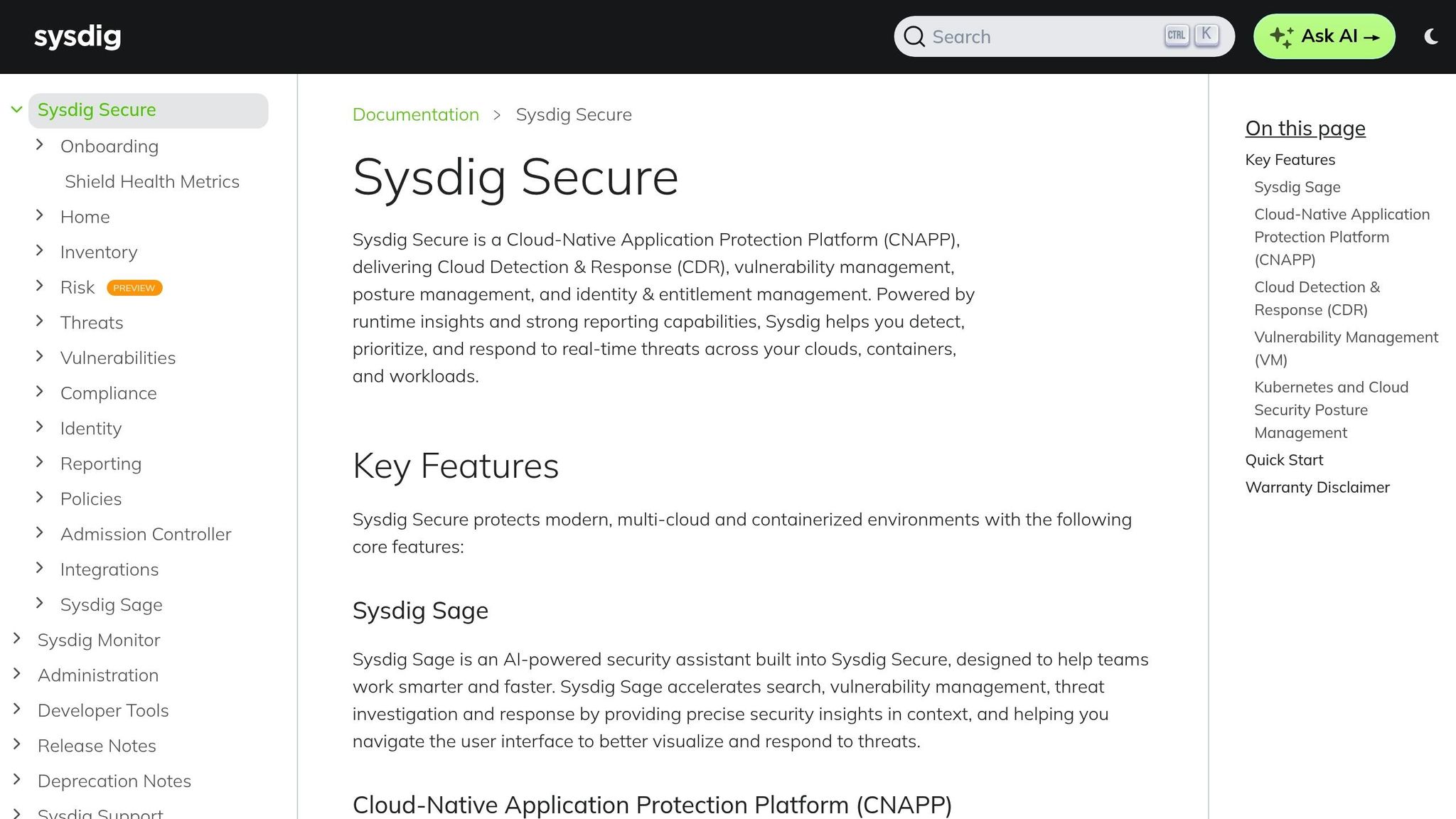 Sysdig Secure
