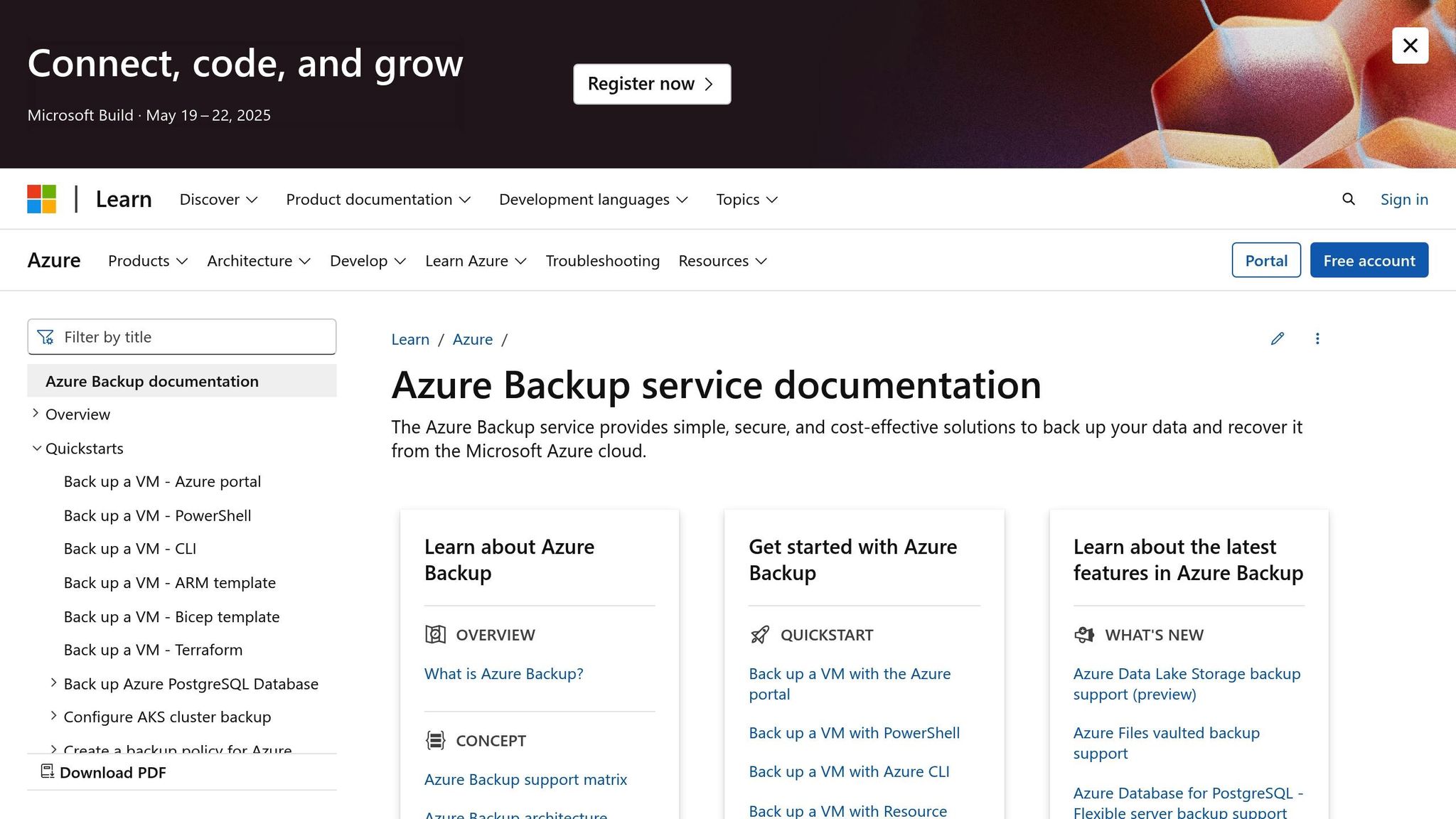 Azure Backup