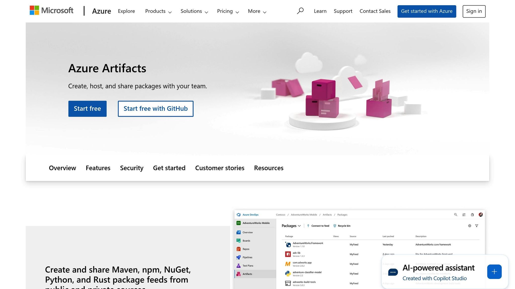 Azure Artifacts
