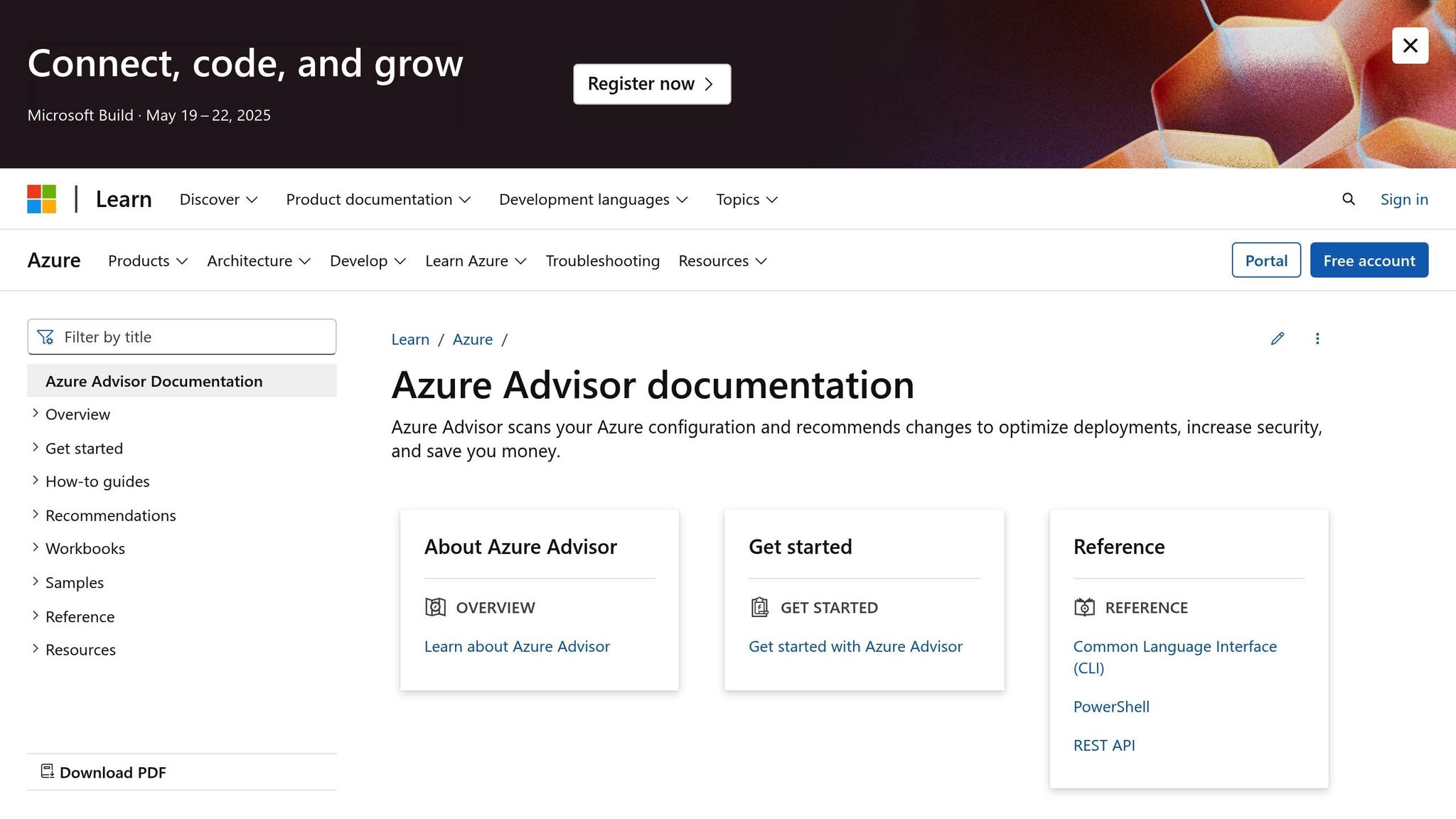 Azure Advisor
