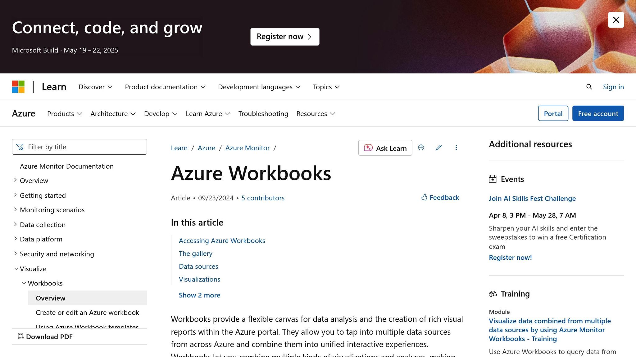 Azure Workbooks