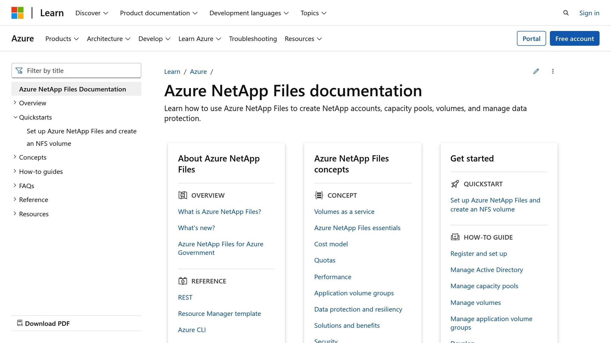Azure NetApp Files