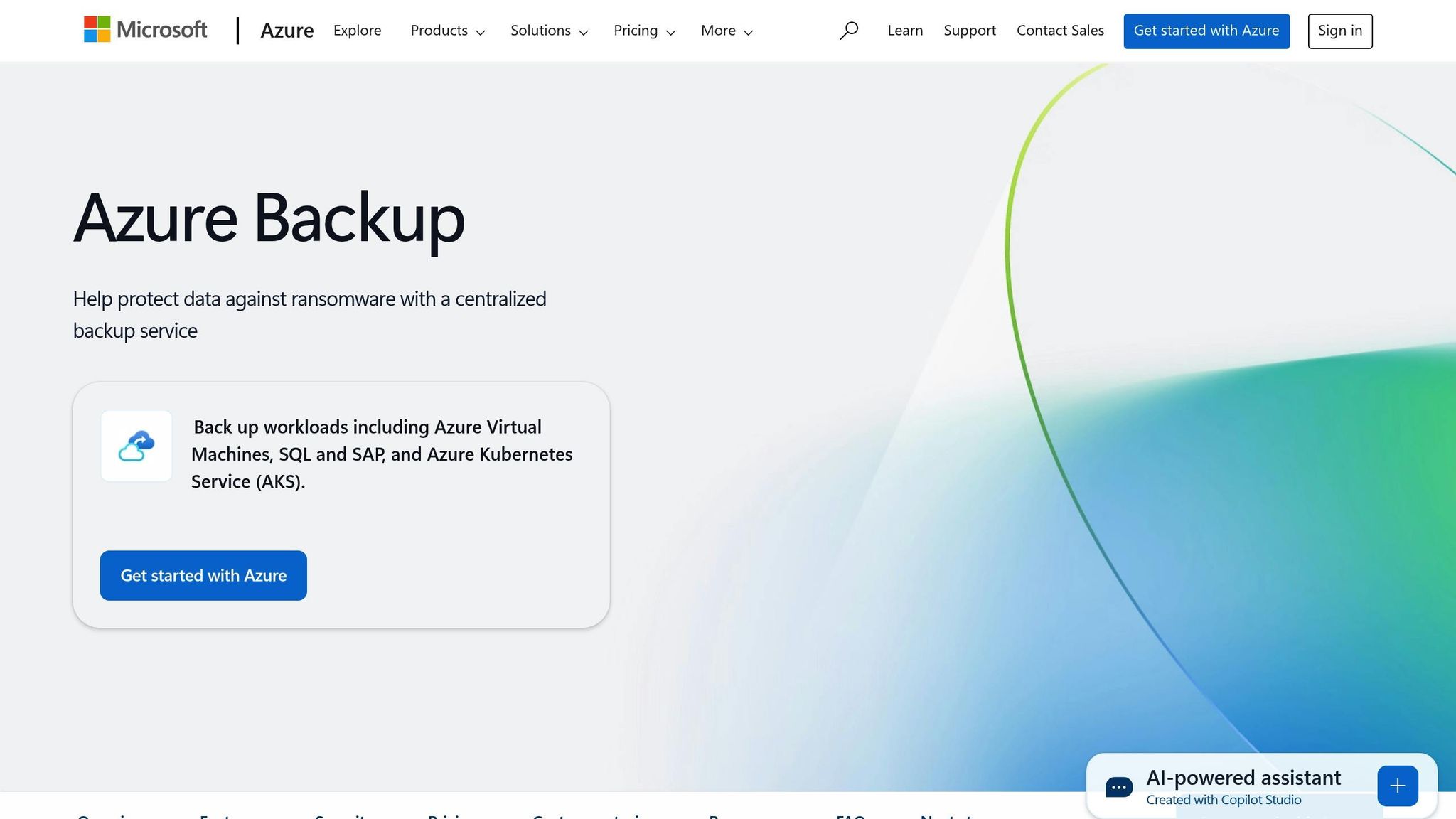 Azure Backup