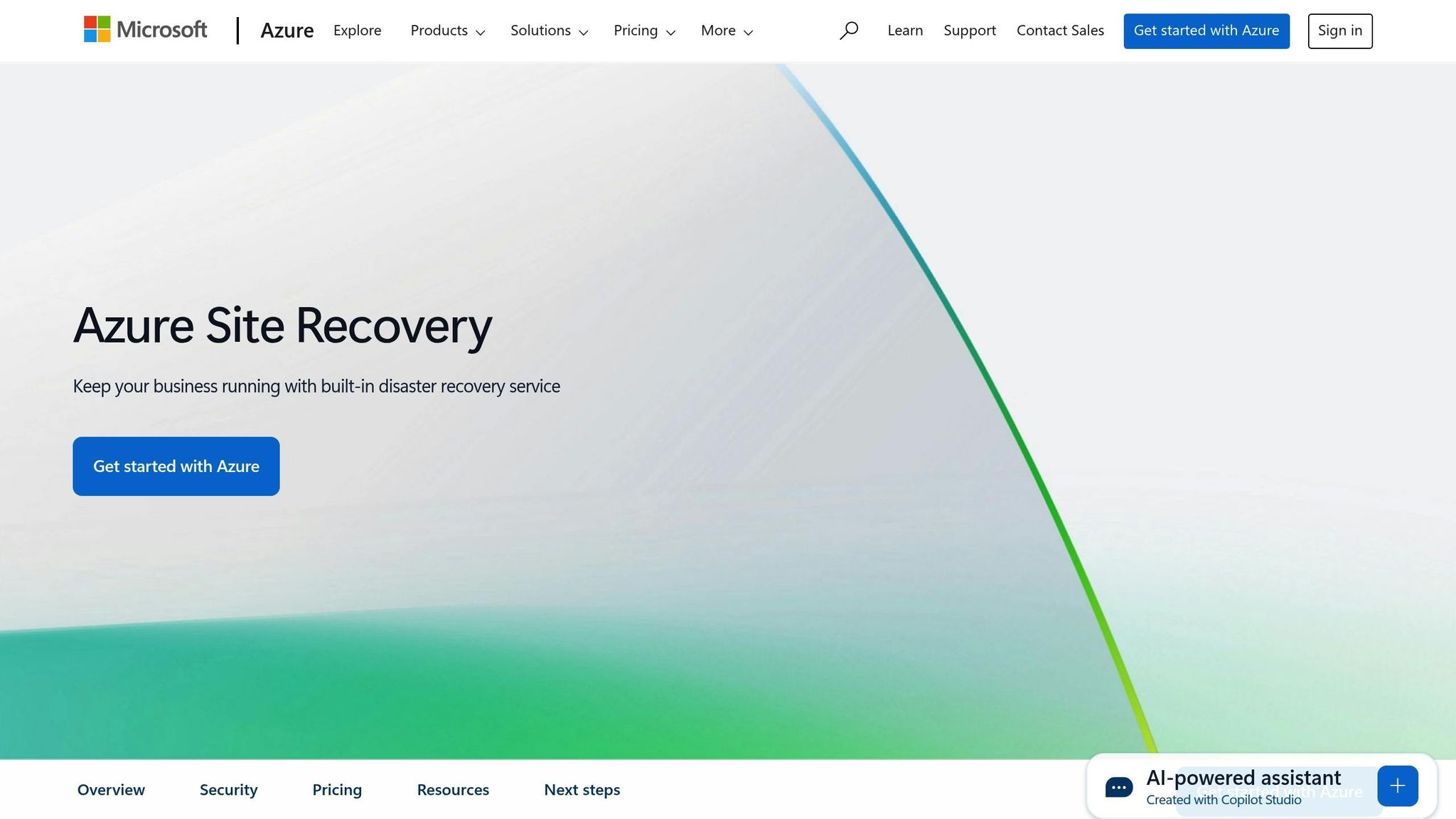 Azure Site Recovery